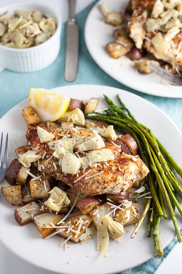 Sheet Pan Mediterranean Chicken and Potatoes 