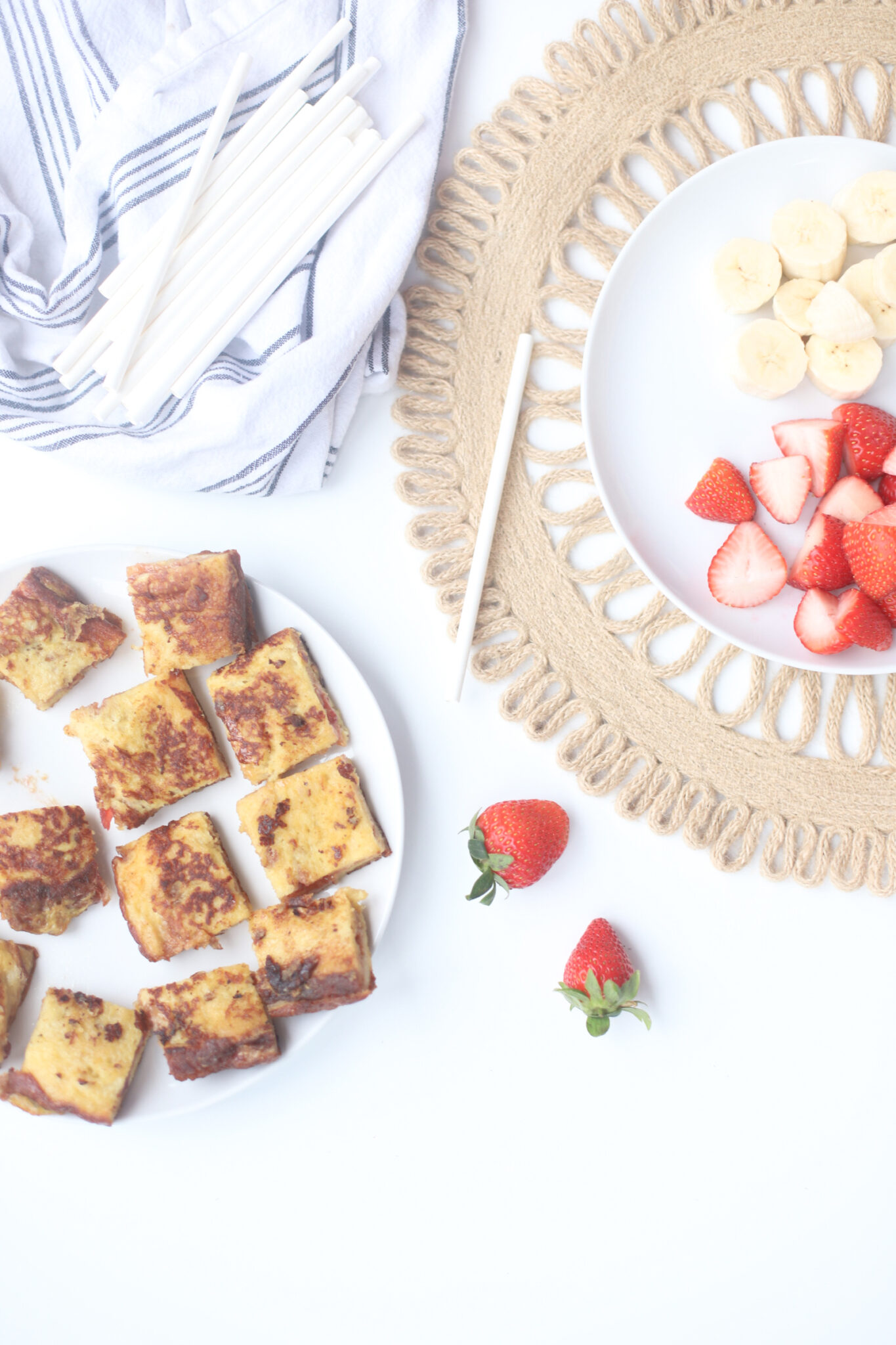 Stuffed PB&J French Toast Kabobs Glitter, Inc.