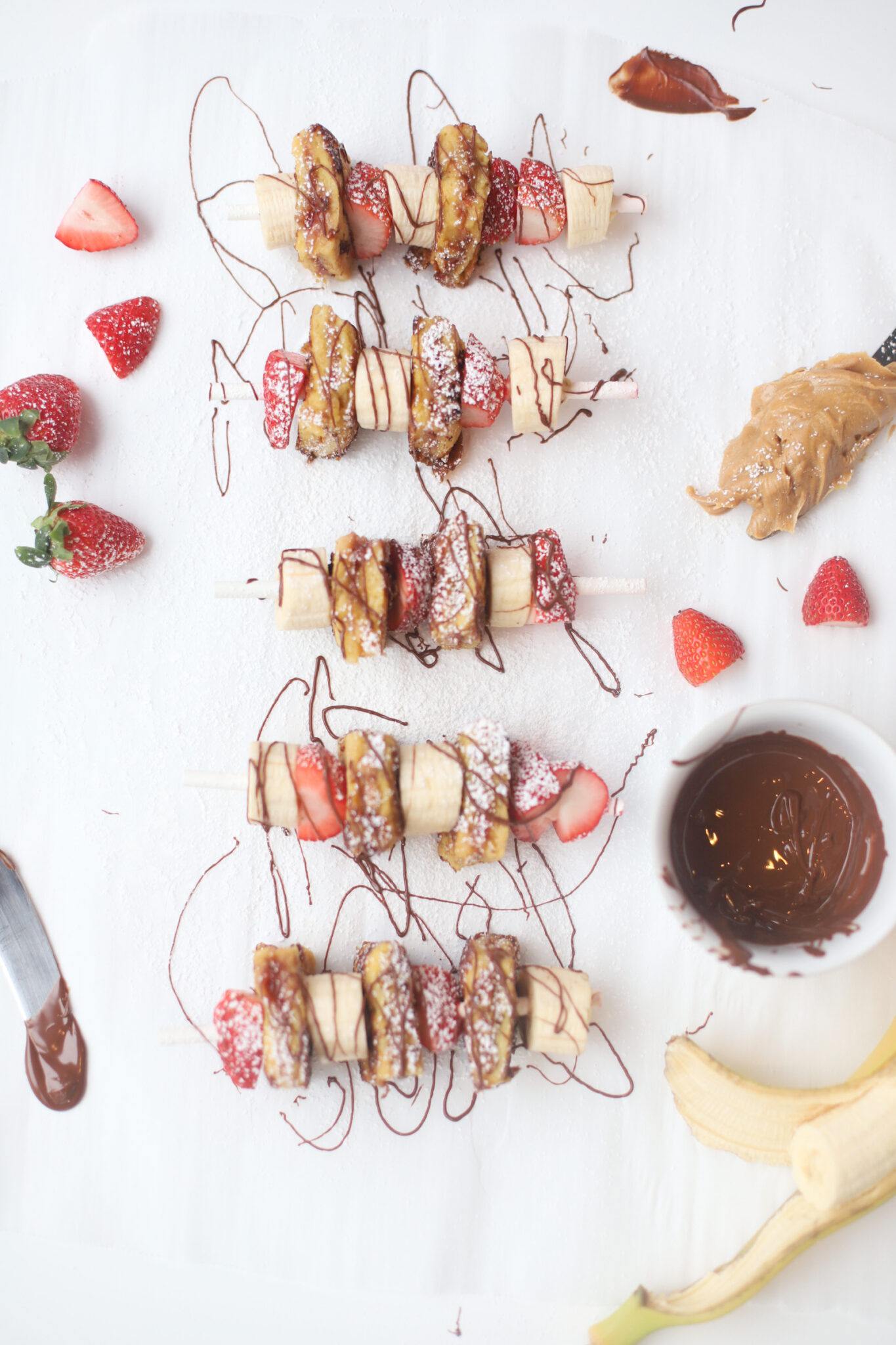 Stuffed PB&J French Toast Kabobs Glitter, Inc.