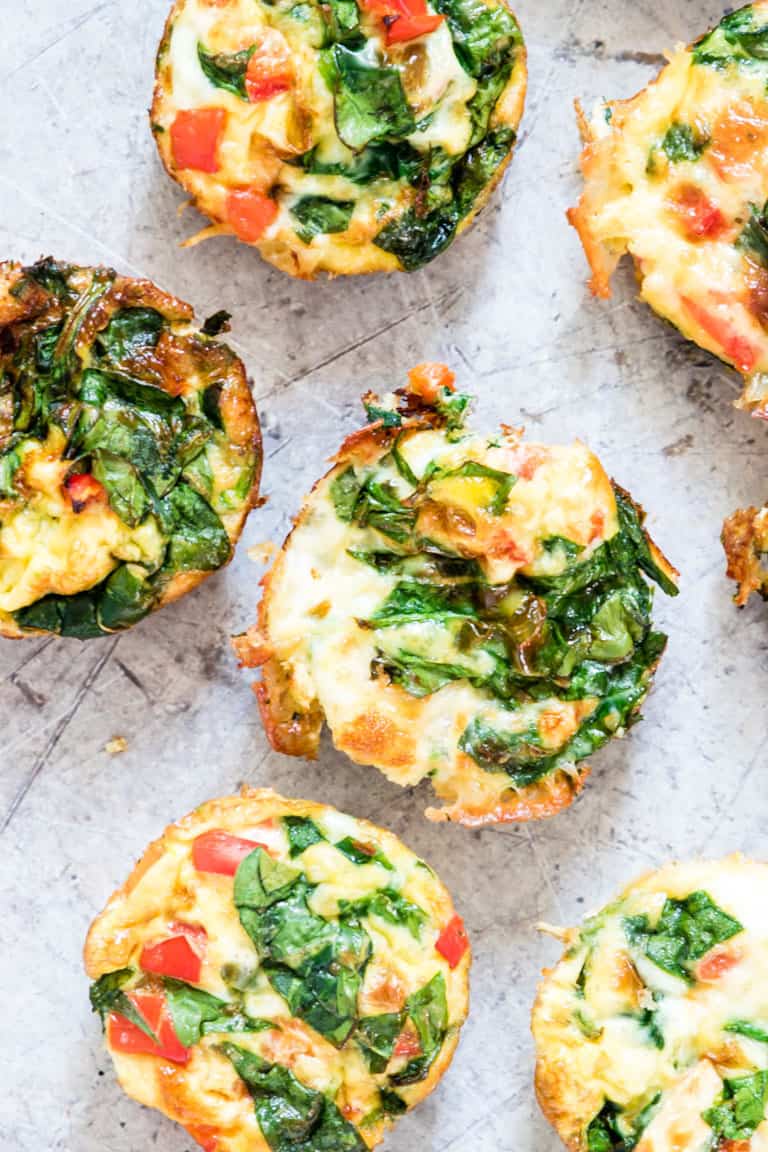 6-Ingredient Veggie Egg Cups