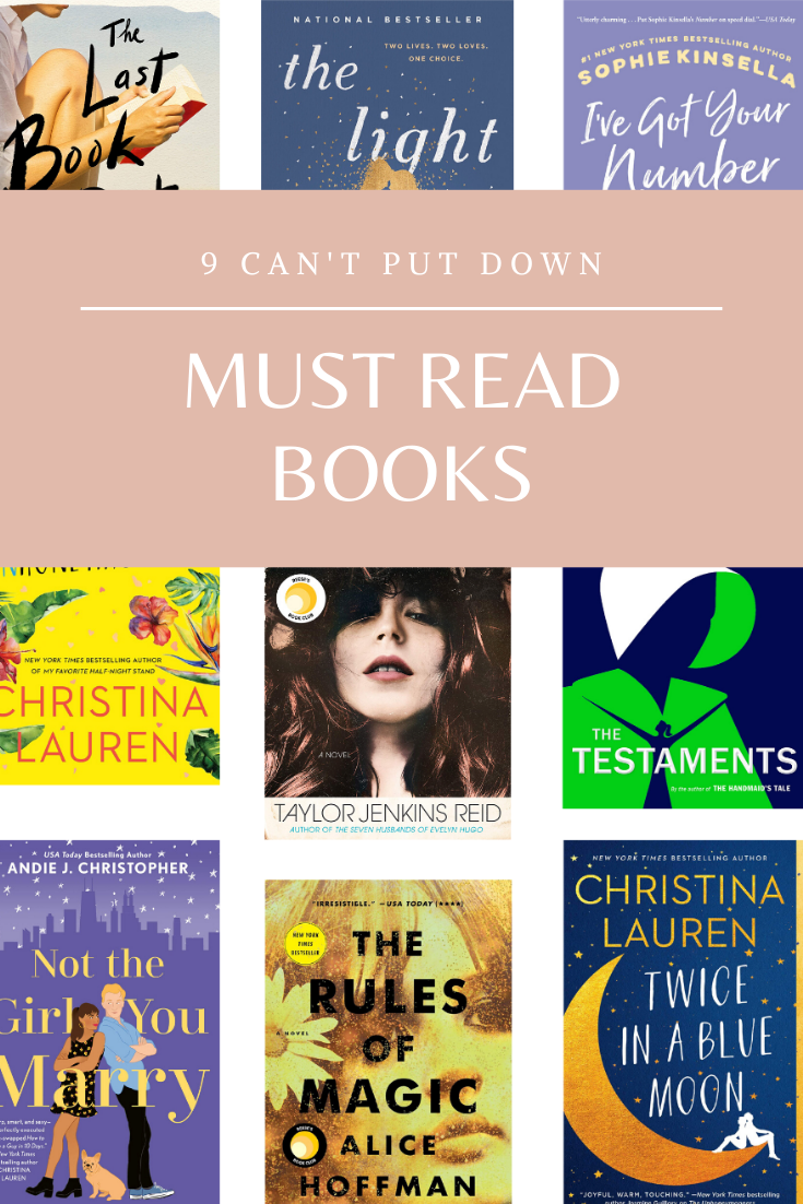 Looking for a great book to read? Here are 9 must read books that I recently read and absolutely loved! | glitterinc.com | @glitterinc