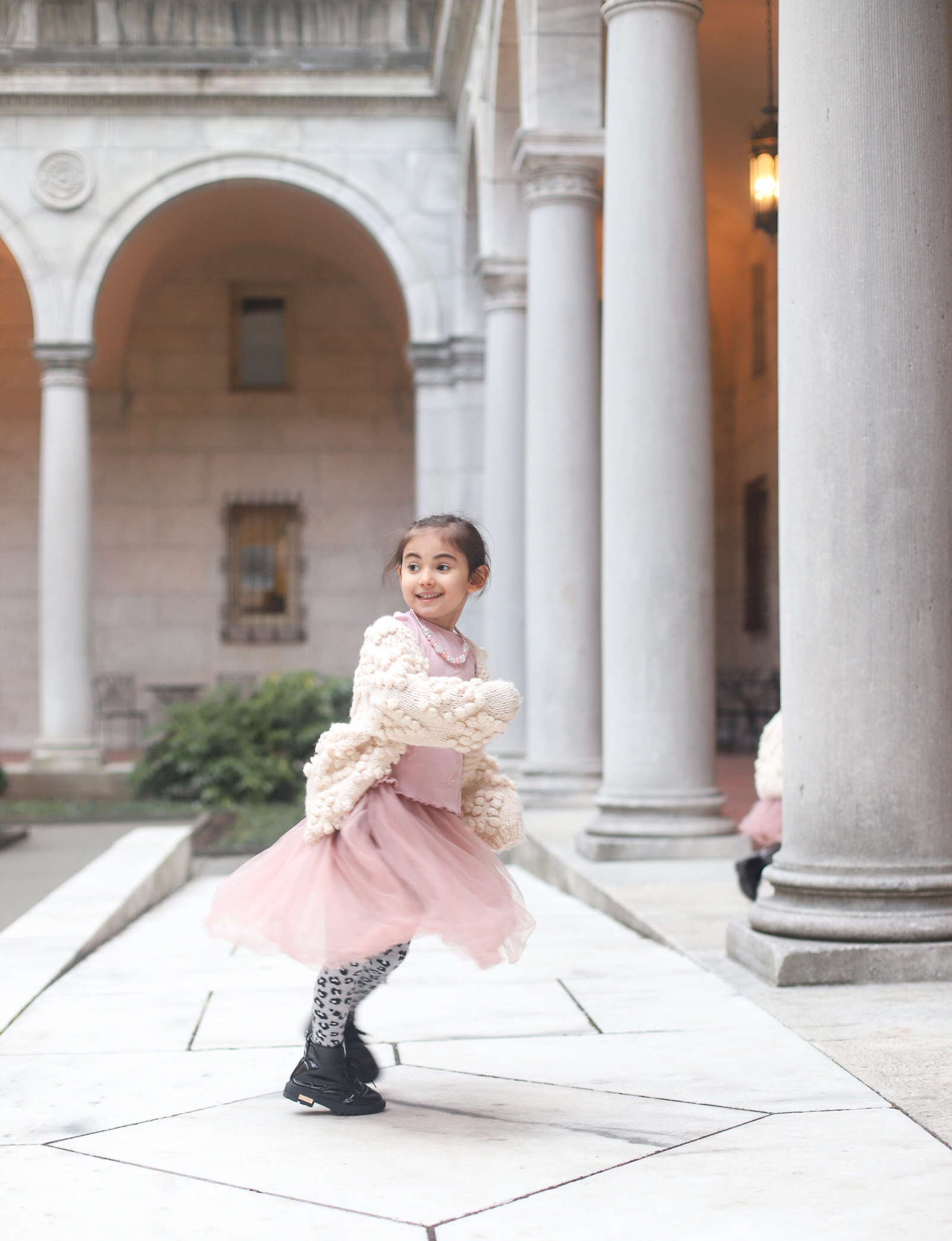 Visiting Boston? Be sure to spend an afternoon at The Courtyard Tea Room in the Boston Public Library for the yummiest, classic high tea in the city! Bonus: it's a kid-friendly afternoon tea, perfect for families. | glitterinc.com | @glitterinc