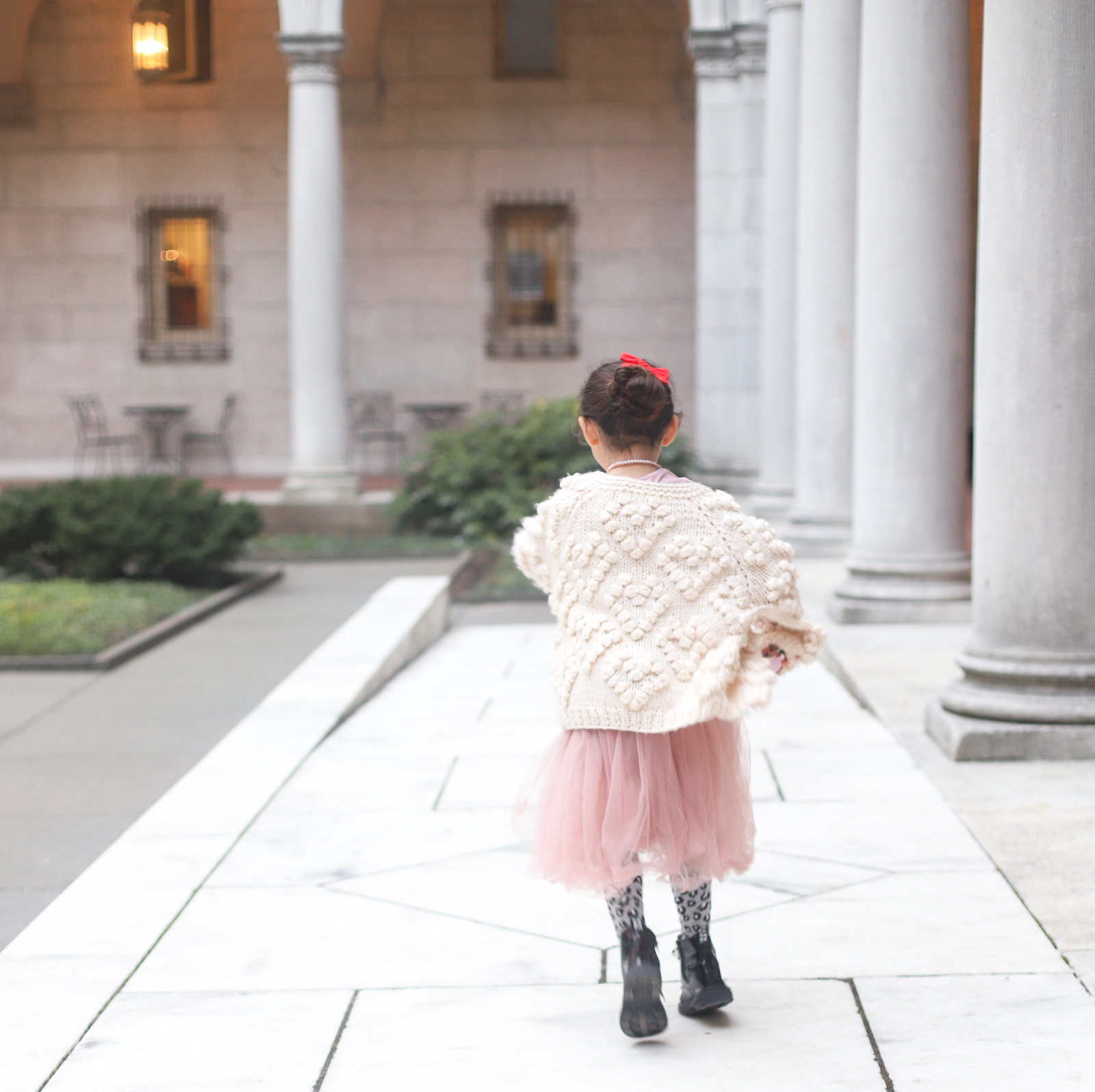 Visiting Boston? Be sure to spend an afternoon at The Courtyard Tea Room in the Boston Public Library for the yummiest, classic high tea in the city! Bonus: it's a kid-friendly afternoon tea, perfect for families. | glitterinc.com | @glitterinc