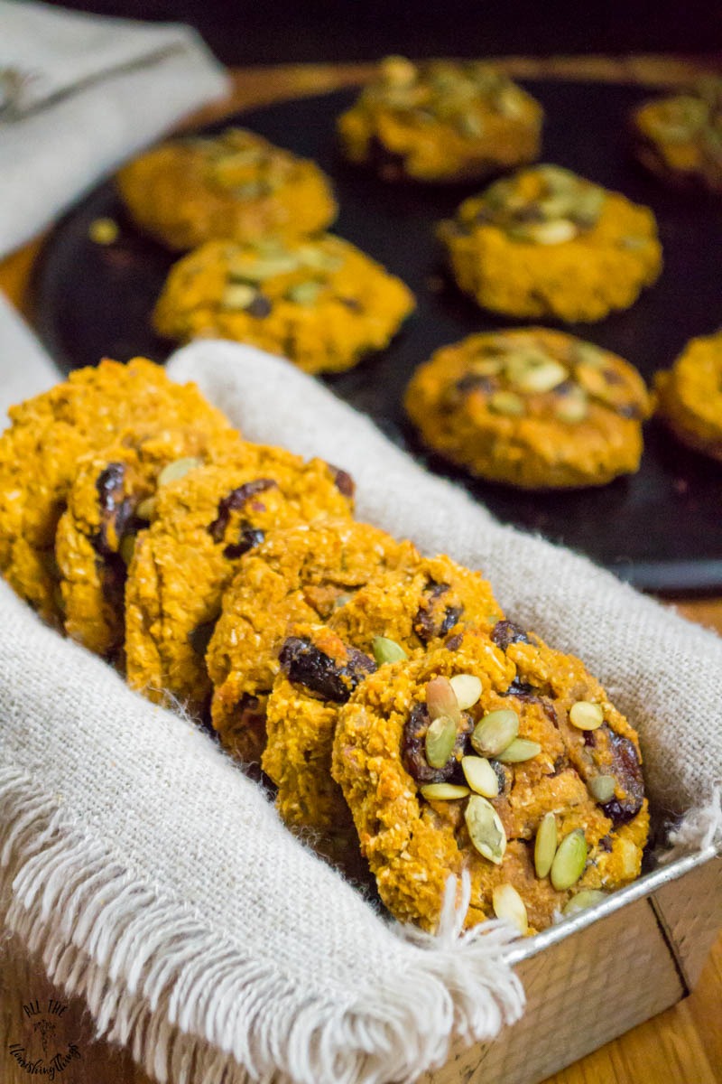 Easy Pumpkin Breakfast Cookies