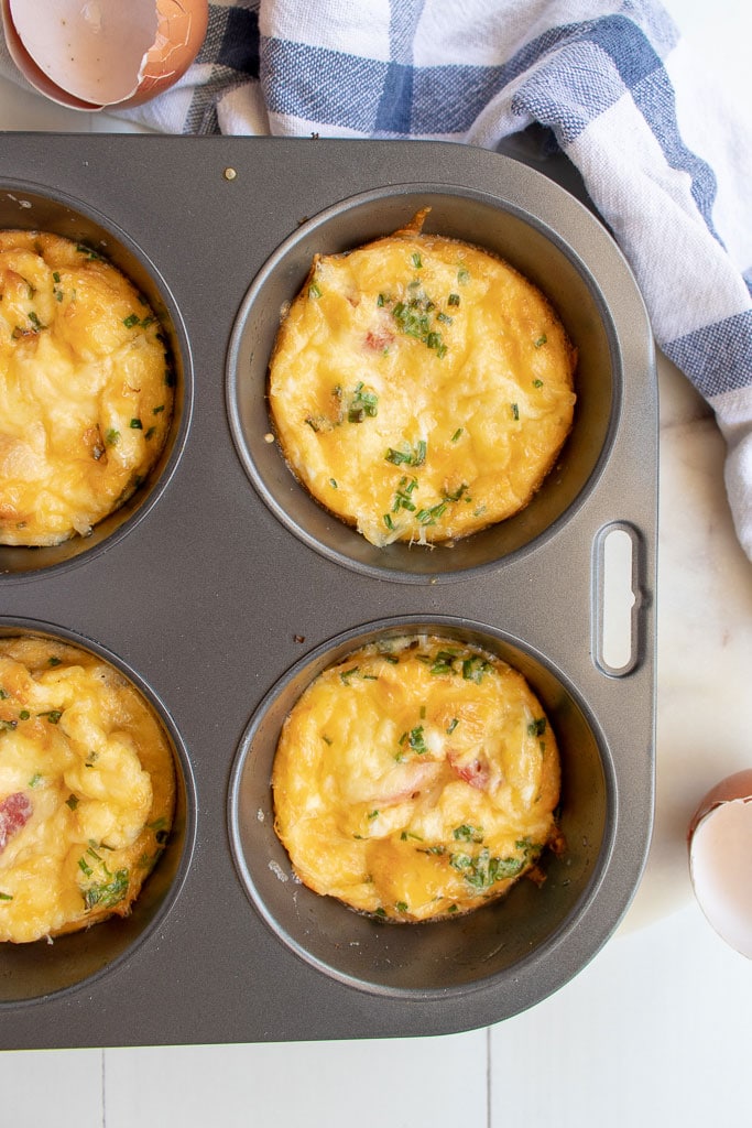 On-the-Go and Make-Ahead Breakfast Recipes Muffin Tin Frittata Recipes