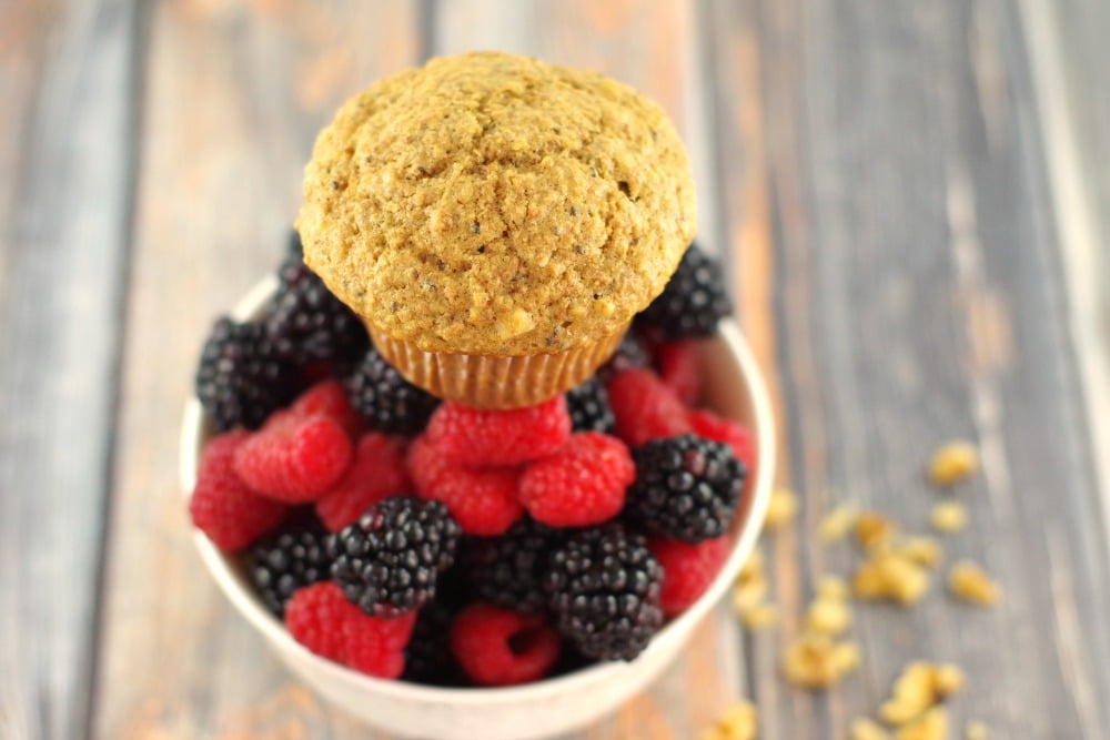 Walnut Bran Muffins