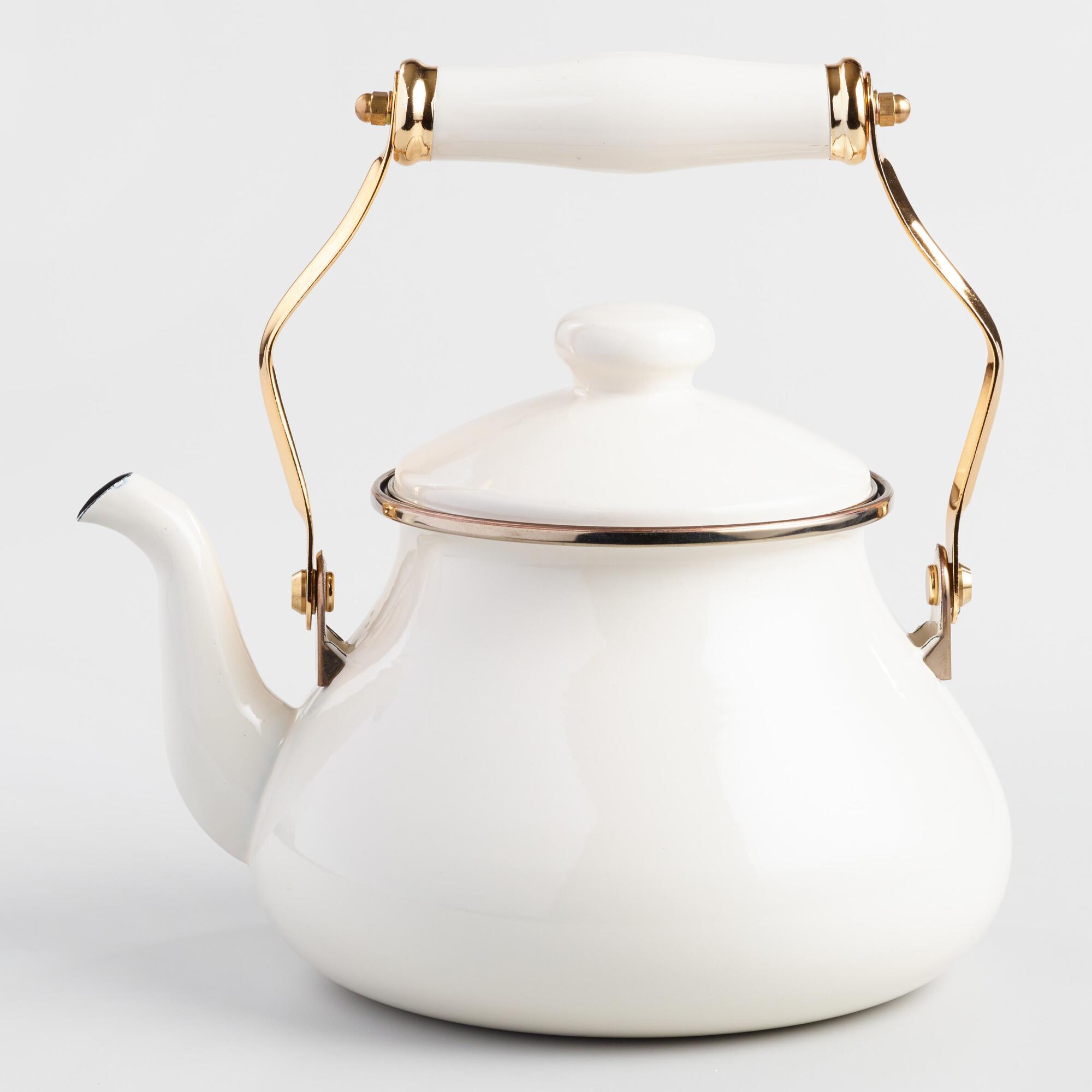 WEEKLY FINDS; including the World Market Ivory Enamel Tea Kettle | Cozy Amazon Slippers