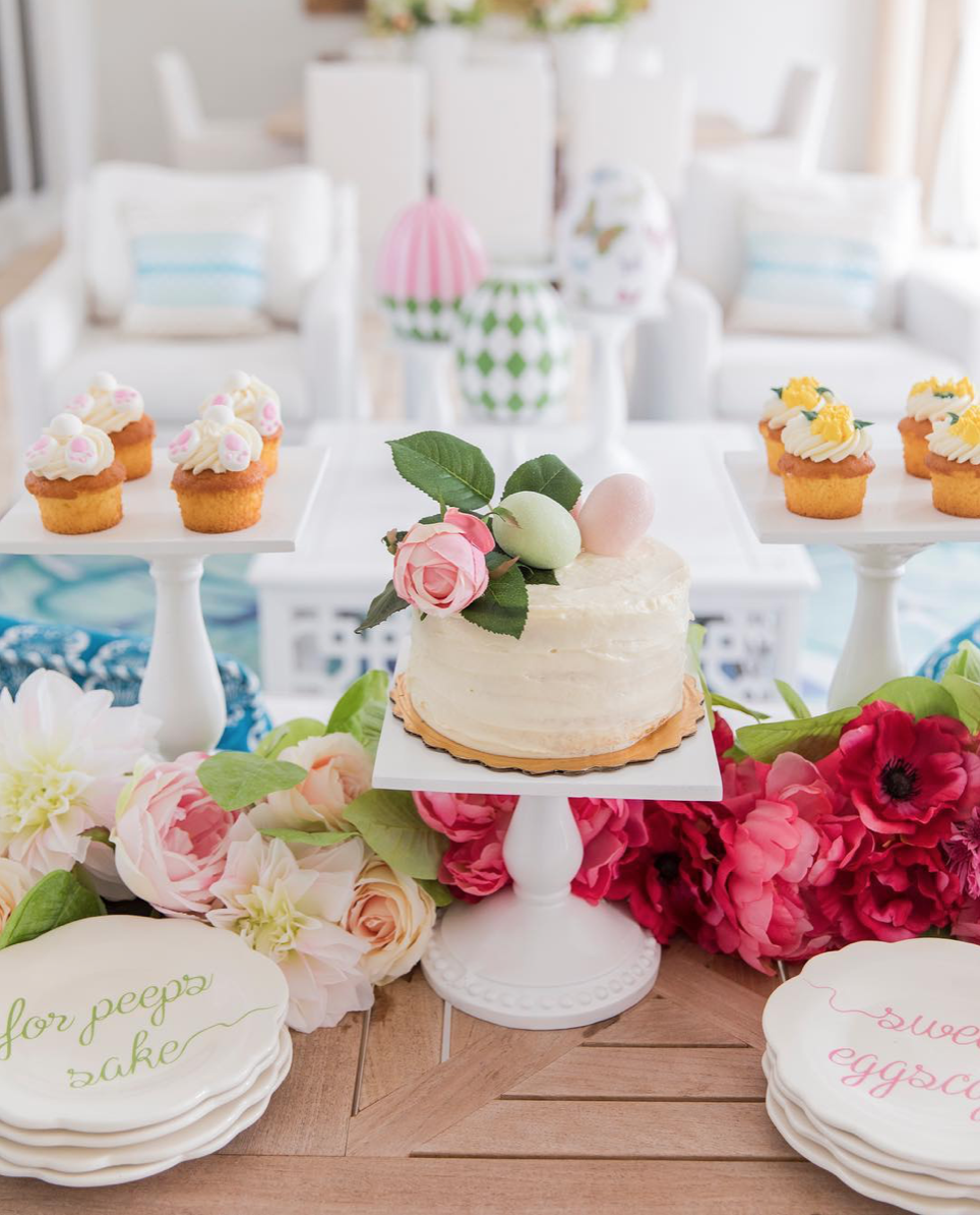 Easter Dessert Bar via @fashionablehostess