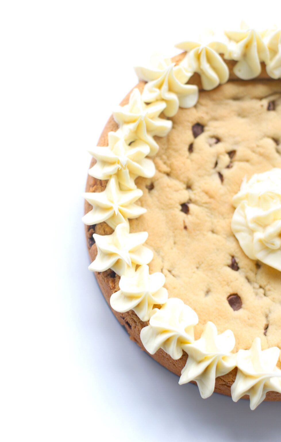 Incredible Almond Flour Chocolate Chip Cookie Cake Glitter, Inc.