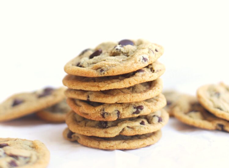 Amazing Dairy Free Chocolate Chip Cookies - Cookie Recipe - Vegan and Gluten Free Option - GLITTERINC.COM
