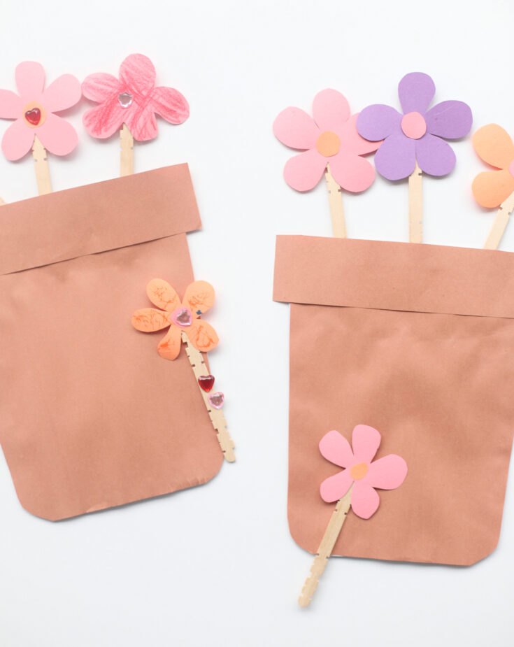 DIY Cardboard Construction Paper Flower Pots - The Perfect Mother's Day Craft for Kids - Kid Activities - GLITTERINC.COM - IMG_3477