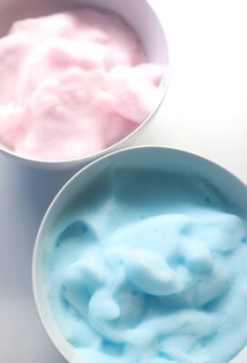 Kids DIY Bubble Foam Or Fluffy Bath Snow - Glitter, Inc.