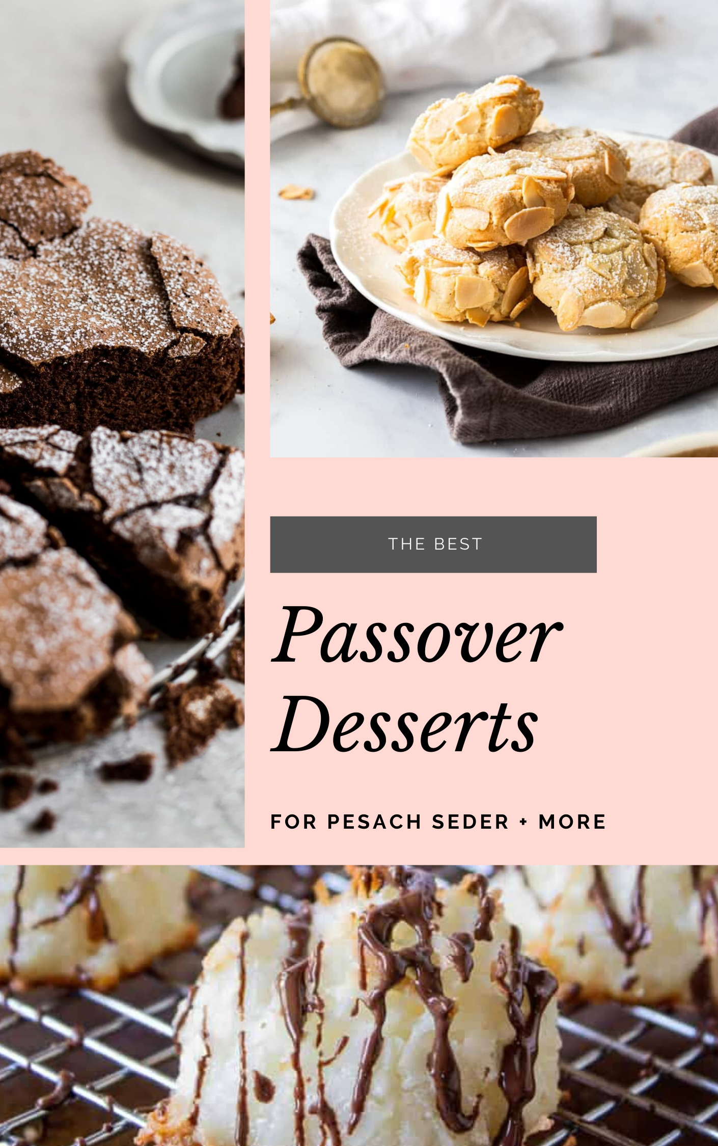 More than 100+ amazing recipes for the Jewish holiday of Passover, including a bunch of go-to, favorite Pesach recipes to make for Seder dinner, including appetizers, side dishes, and desserts, with plenty that work as great leftovers for the holiday week to follow. | glitterinc.com | @glitterinc