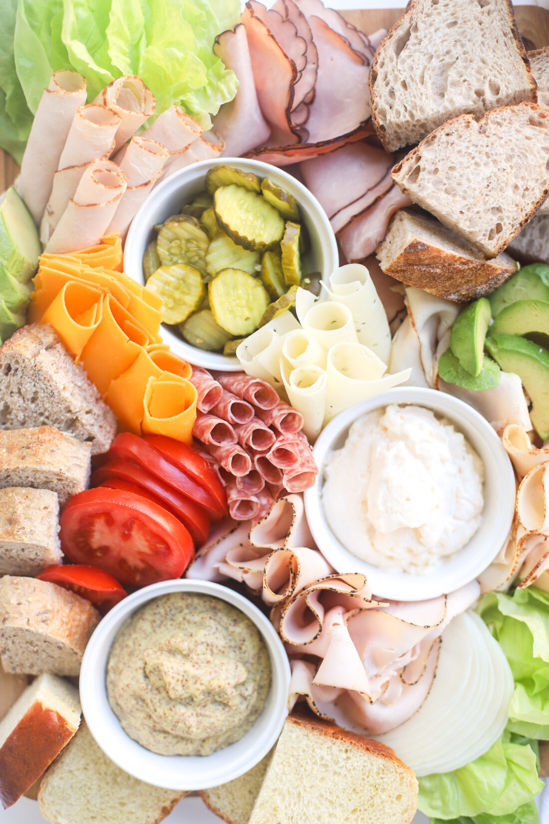 Make Your Own Sandwich Charcuterie Board Glitter, Inc.