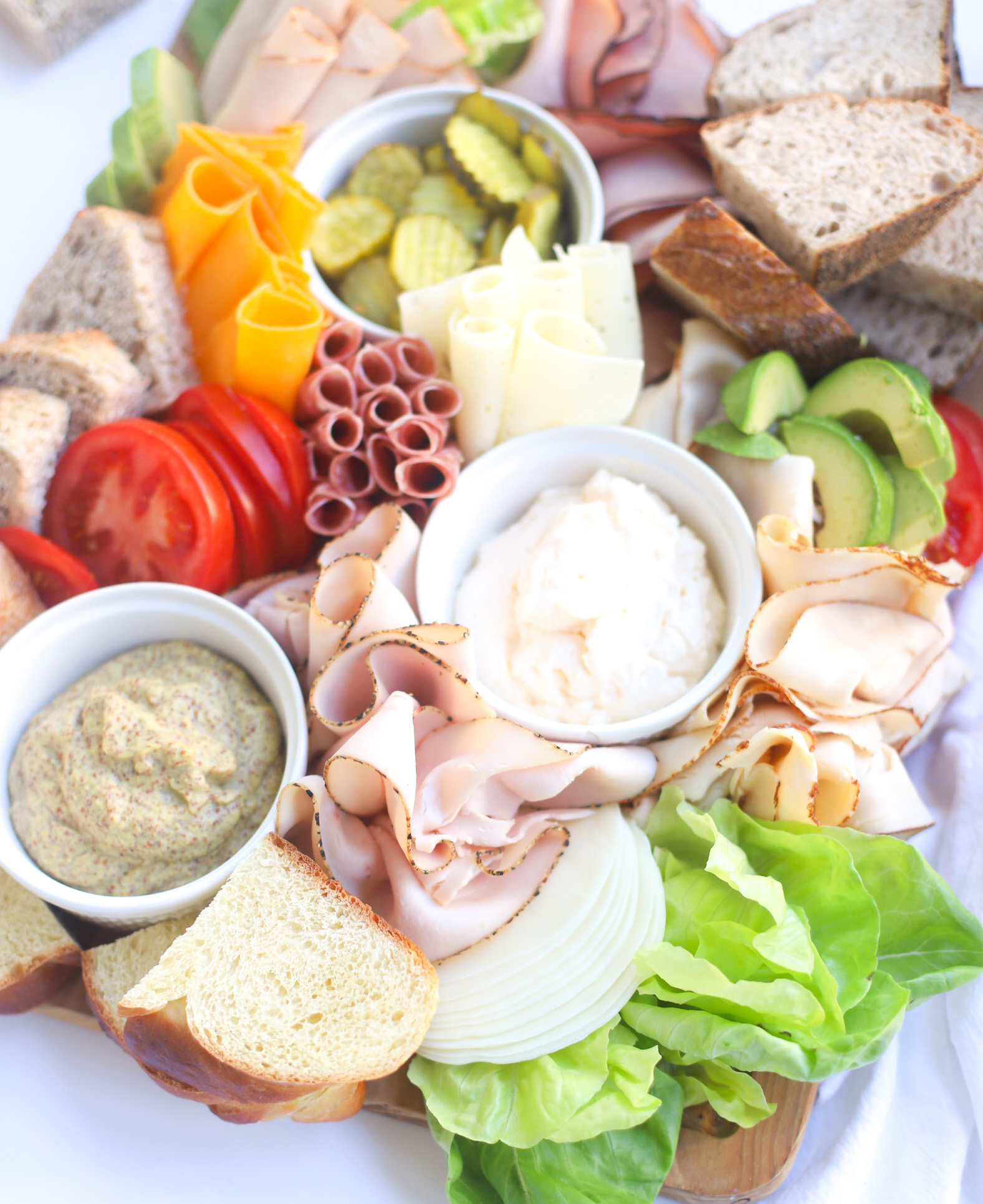 Sandwich Charcuterie Board - Summer Grazing Board - Dinner - Lunch - GLITTERINC.COM - @glitterinclexi