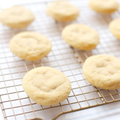 Soft and Chewy Vegan Sugar Cookies - Recipe - GLITTERINC.COM