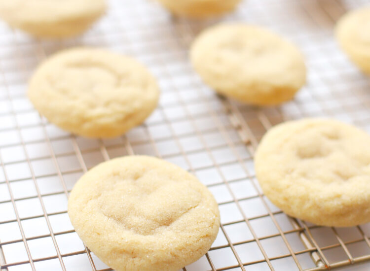 Soft and Chewy Vegan Sugar Cookies - Recipe - GLITTERINC.COM