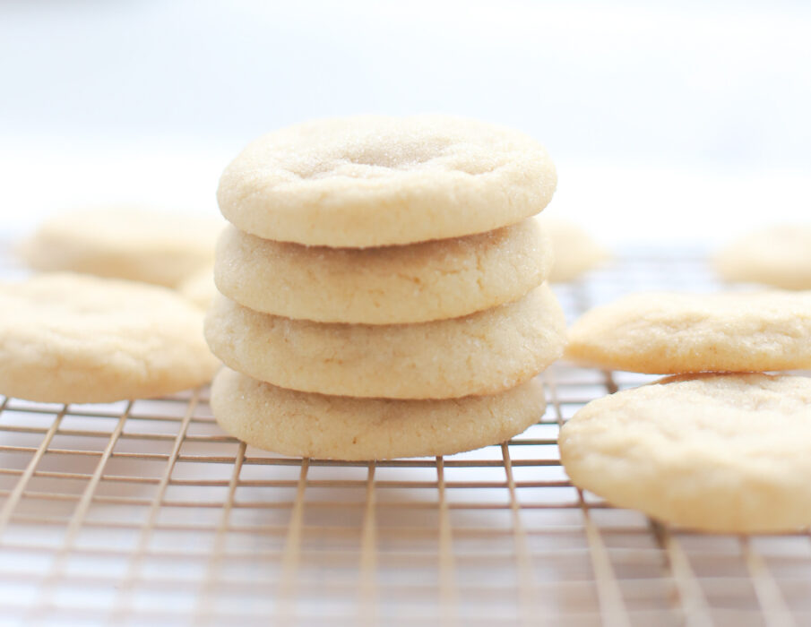 Soft and Chewy Dairy Free Sugar Cookies Glitter Inc