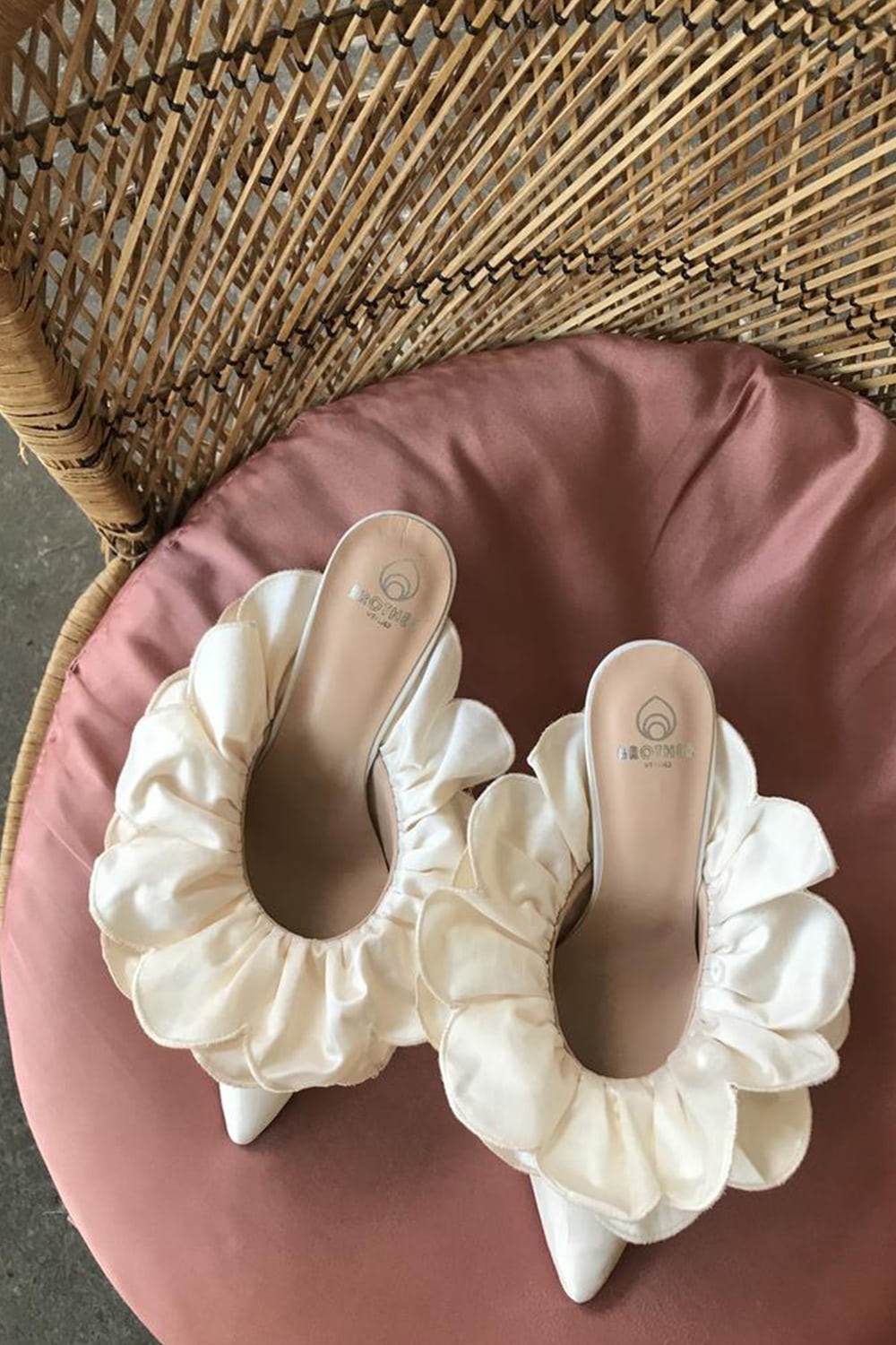 Black-Owned Brands and small shops Stell Mule in Ivory By Brother Vellies