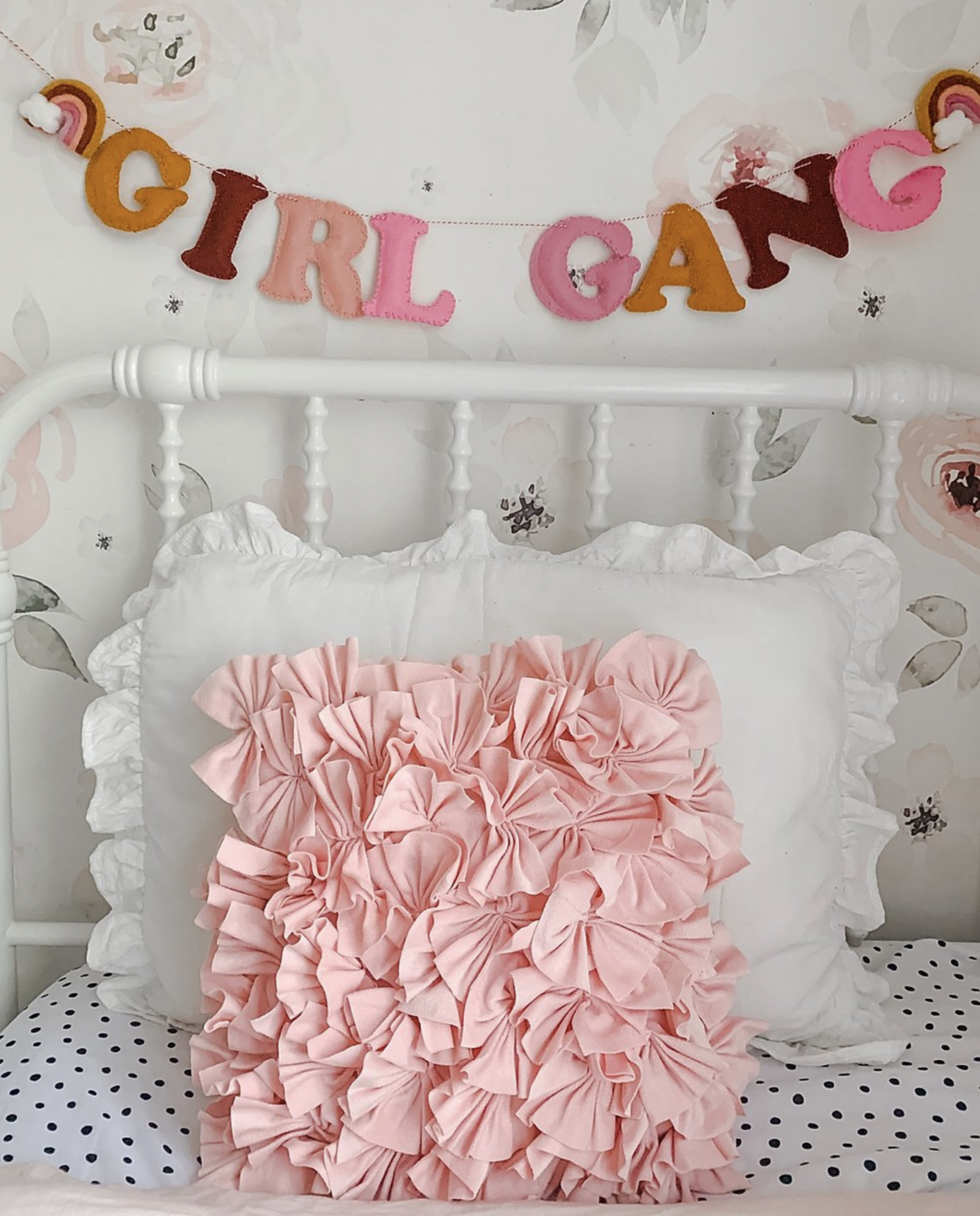The Daily Yay Felt Garland Girl Gang - Girls Room