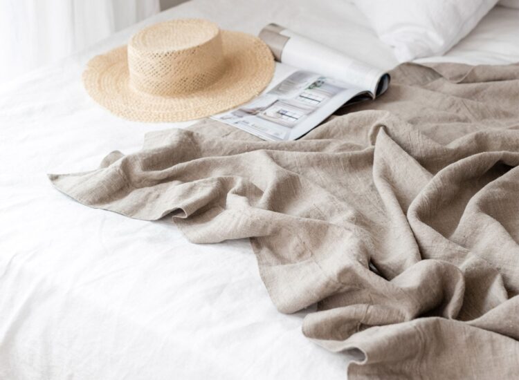 Affordable Home Décor to Freshen Up Your Space for Summer // Cover Image: Rough Linen Orkney Linen Summer Cover