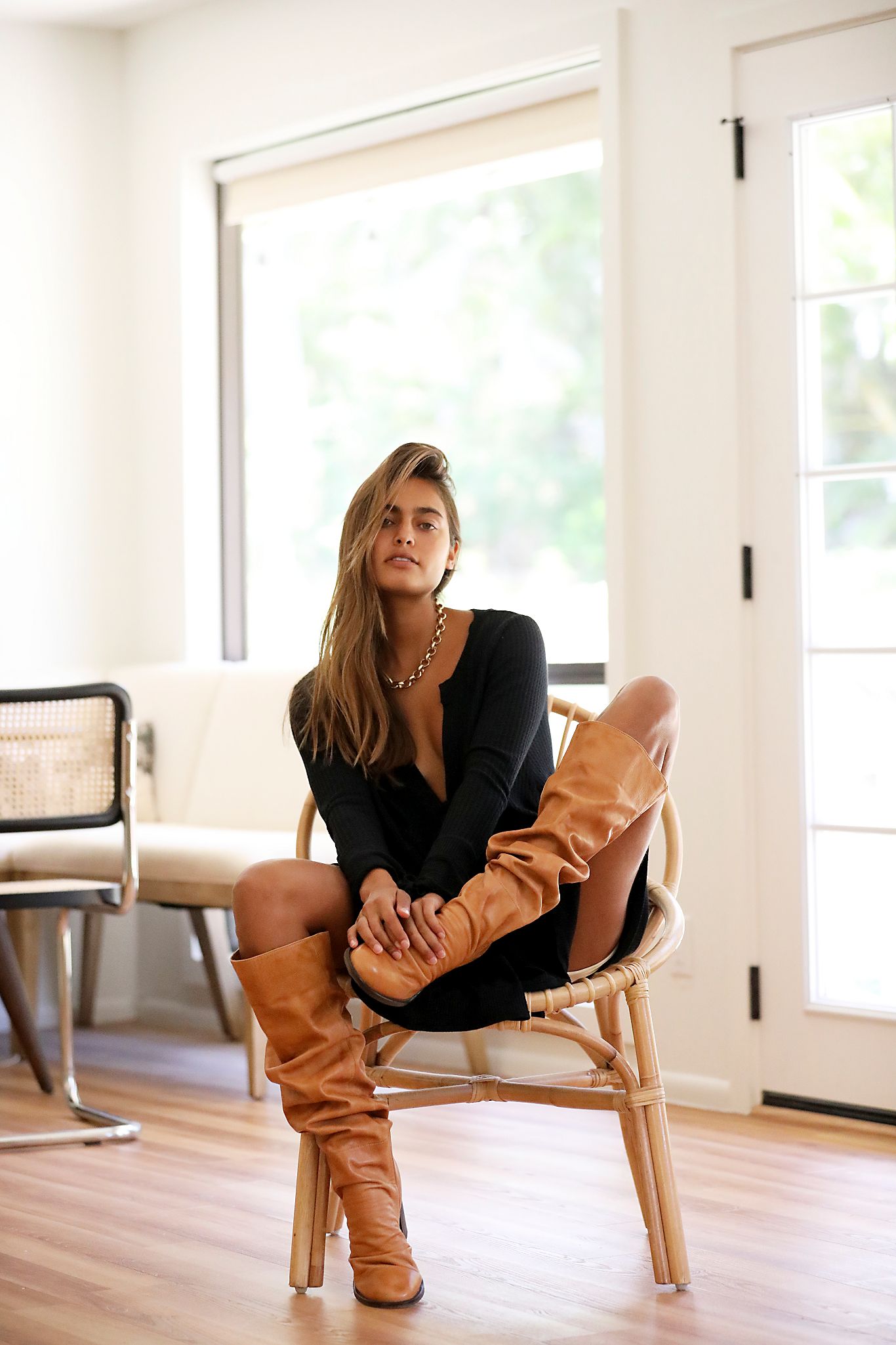 Free People Elle Tall Slouch Boots