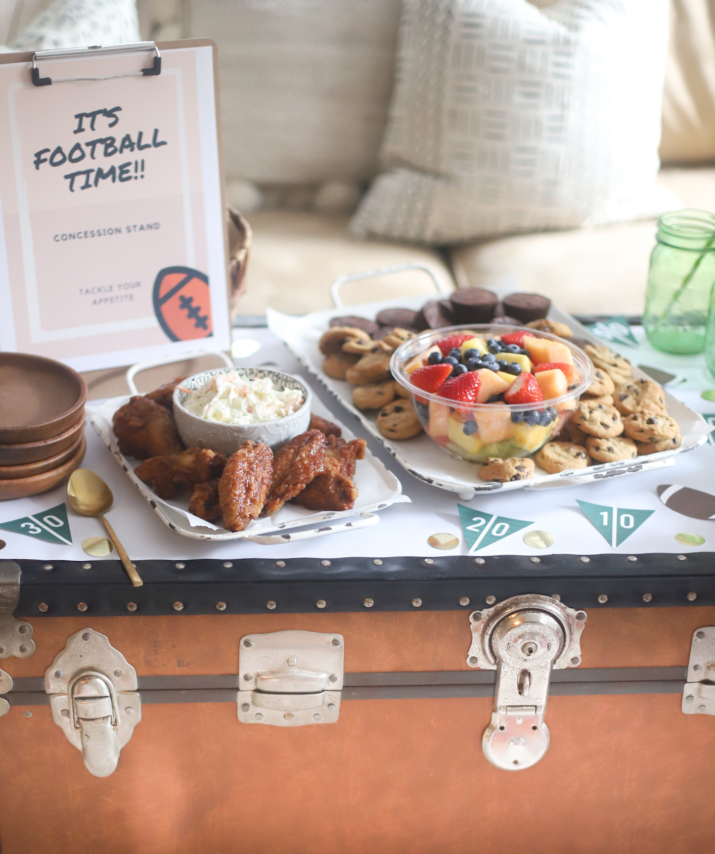 How to Throw an Easy Gameday Party at Home