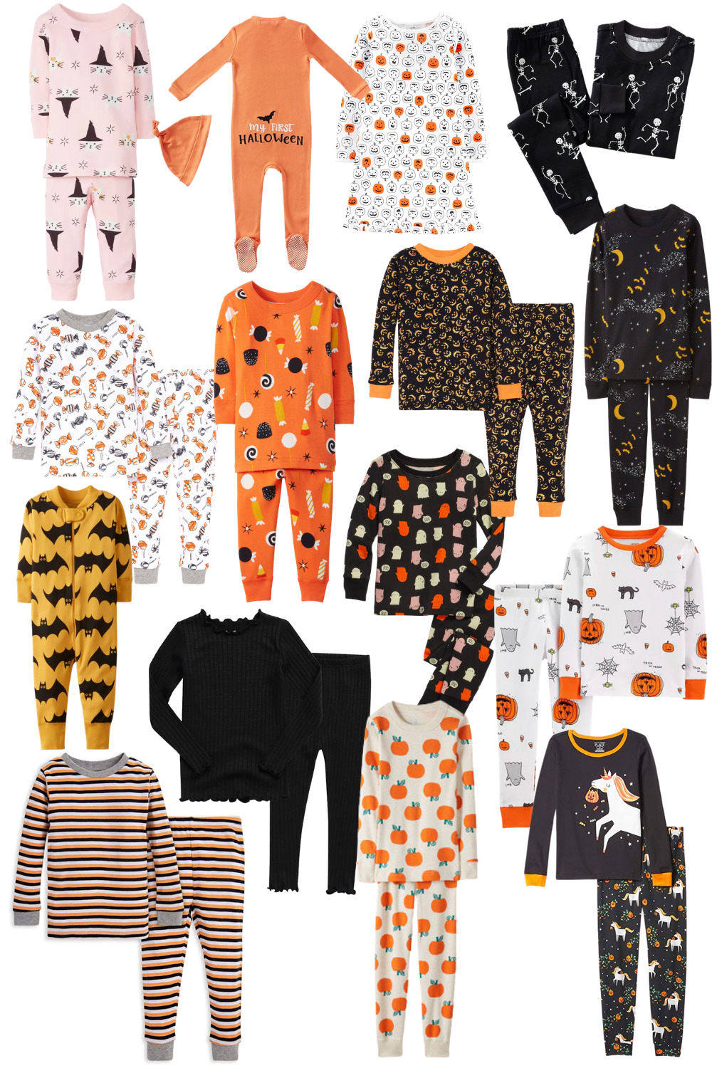 The Cutest Halloween Pajamas for Kids This Year