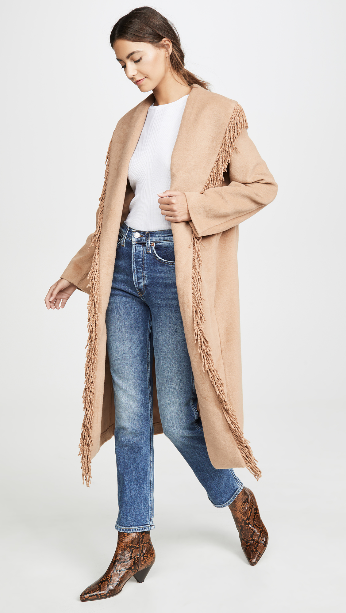 WEEKLY FINDS + Line & Dot Linda Fringe Coat