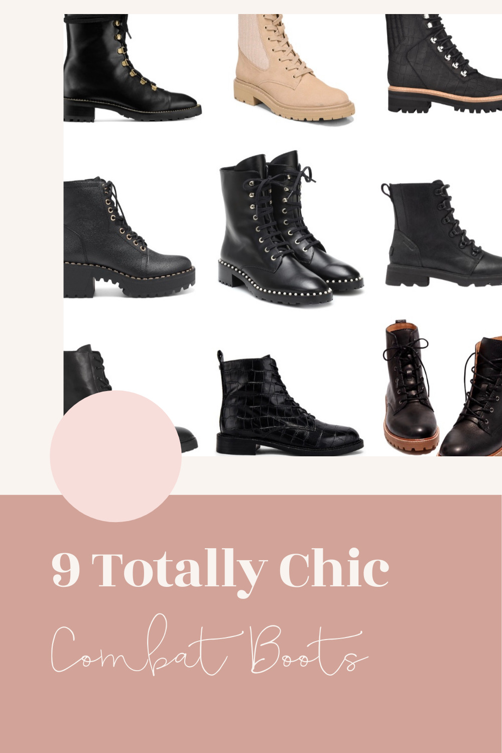 9 Upgraded and Chic Combat Boots that Will Stand the Test of Time // GLITTERINC.COM