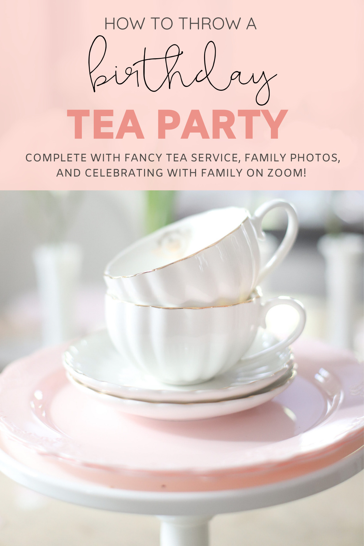 Emmeline’s 3rd Birthday Tea Party at Home | @glitterinclexi | GLITTERINC.COM