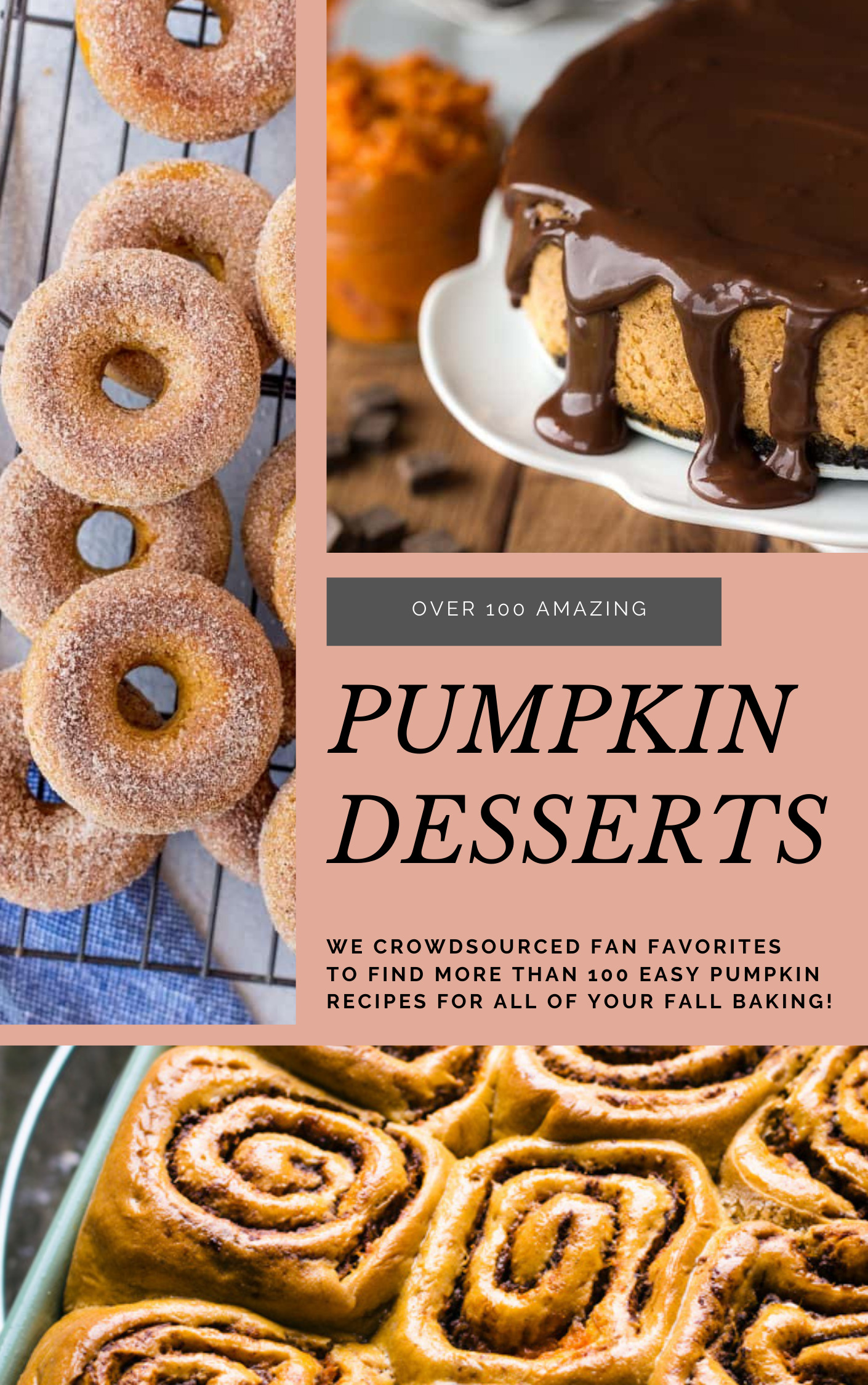 The Very Best of Pumpkin Desserts - More Than 100 Easy Recipes - that everyone loves - for all of your Fall Baking | @glitterinclexi | GLITTERINC.COM