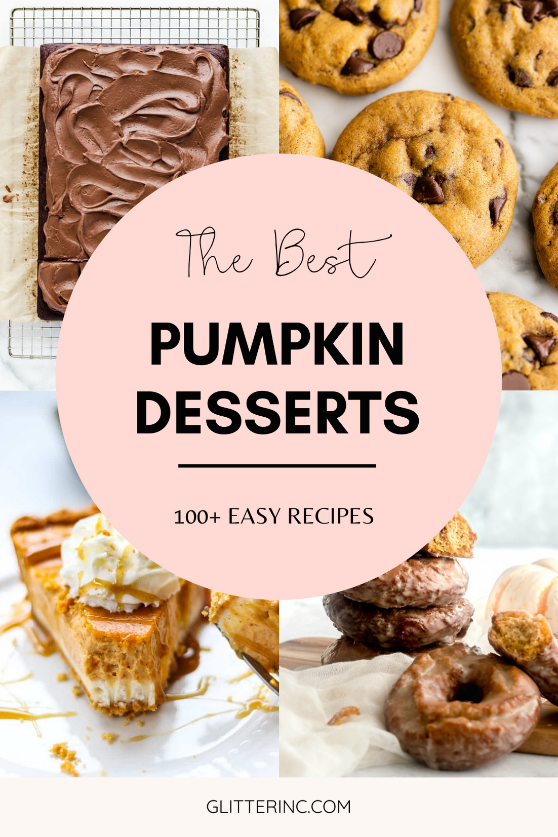 The Very Best of Pumpkin Desserts - More Than 100 Easy Recipes - that everyone loves - for all of your Fall Baking | @glitterinclexi | GLITTERINC.COM