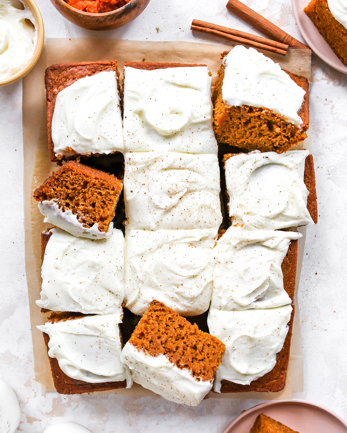 Best Pumpkin Cake with Cream Cheese Frosting