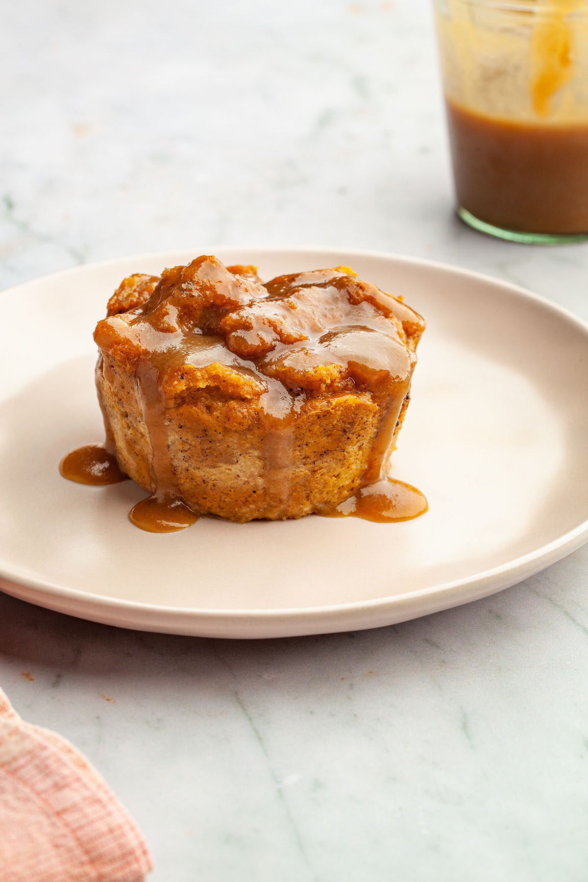 Brown Butter Pumpkin Bread Pudding