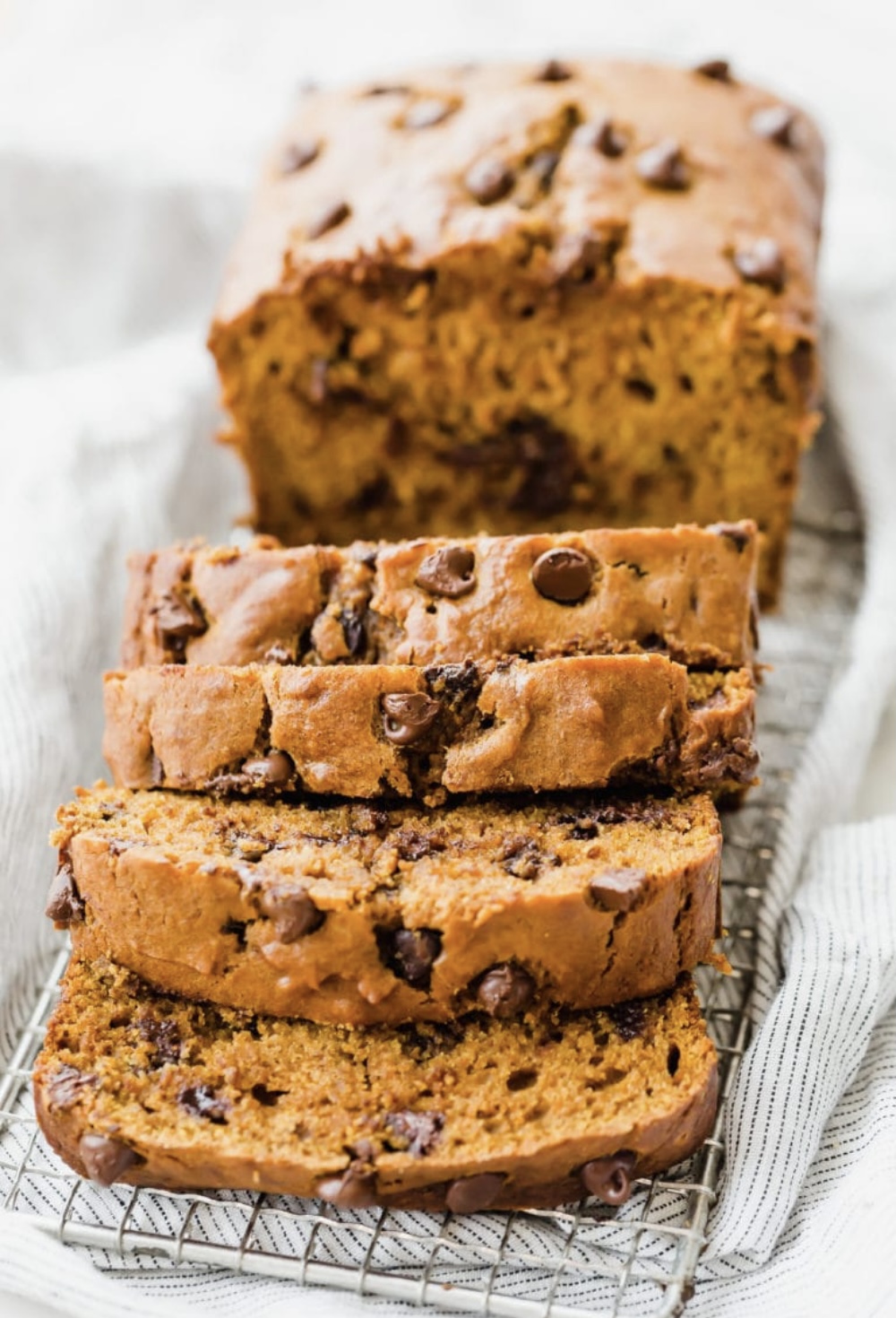 Pumpkin Chocolate Chip Bread