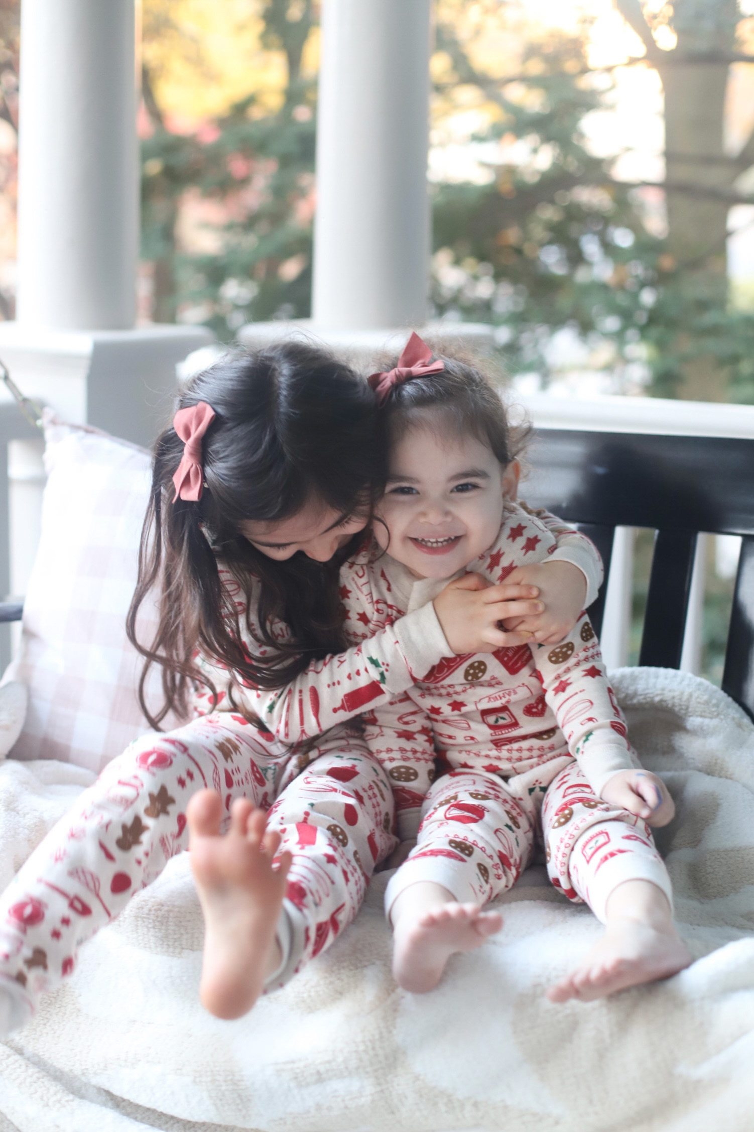 festive holiday pajamas