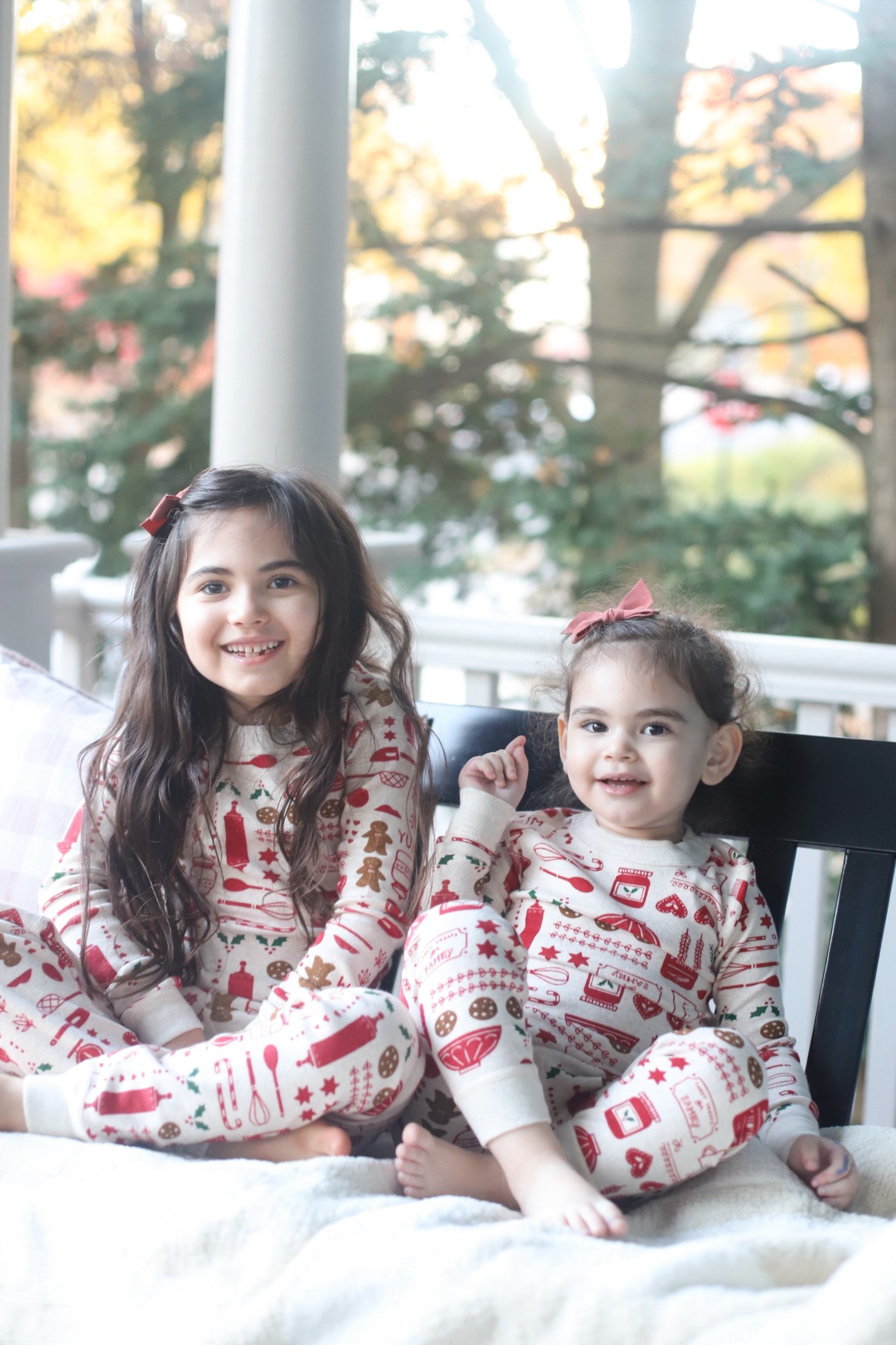 festive holiday pajamas for the entire family