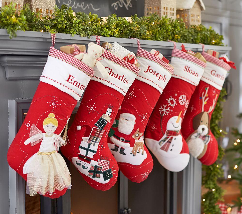 Pottery Barn Kids Quilted Stocking Collection