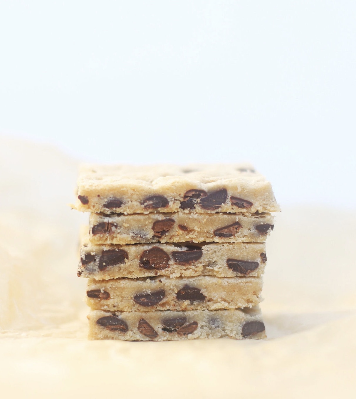 Vegan Chocolate Chip Cookie Bars