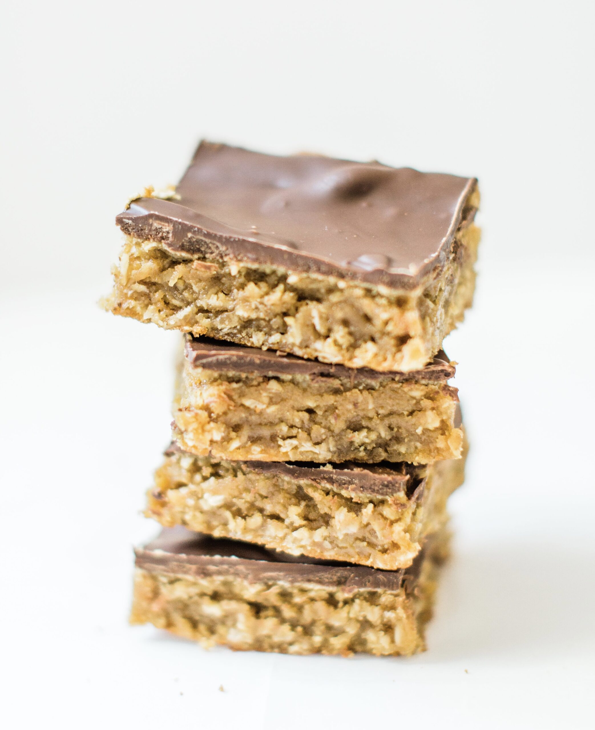 Sheet Pan Chocolate Peanut Butter Oatmeal Cookie Bars