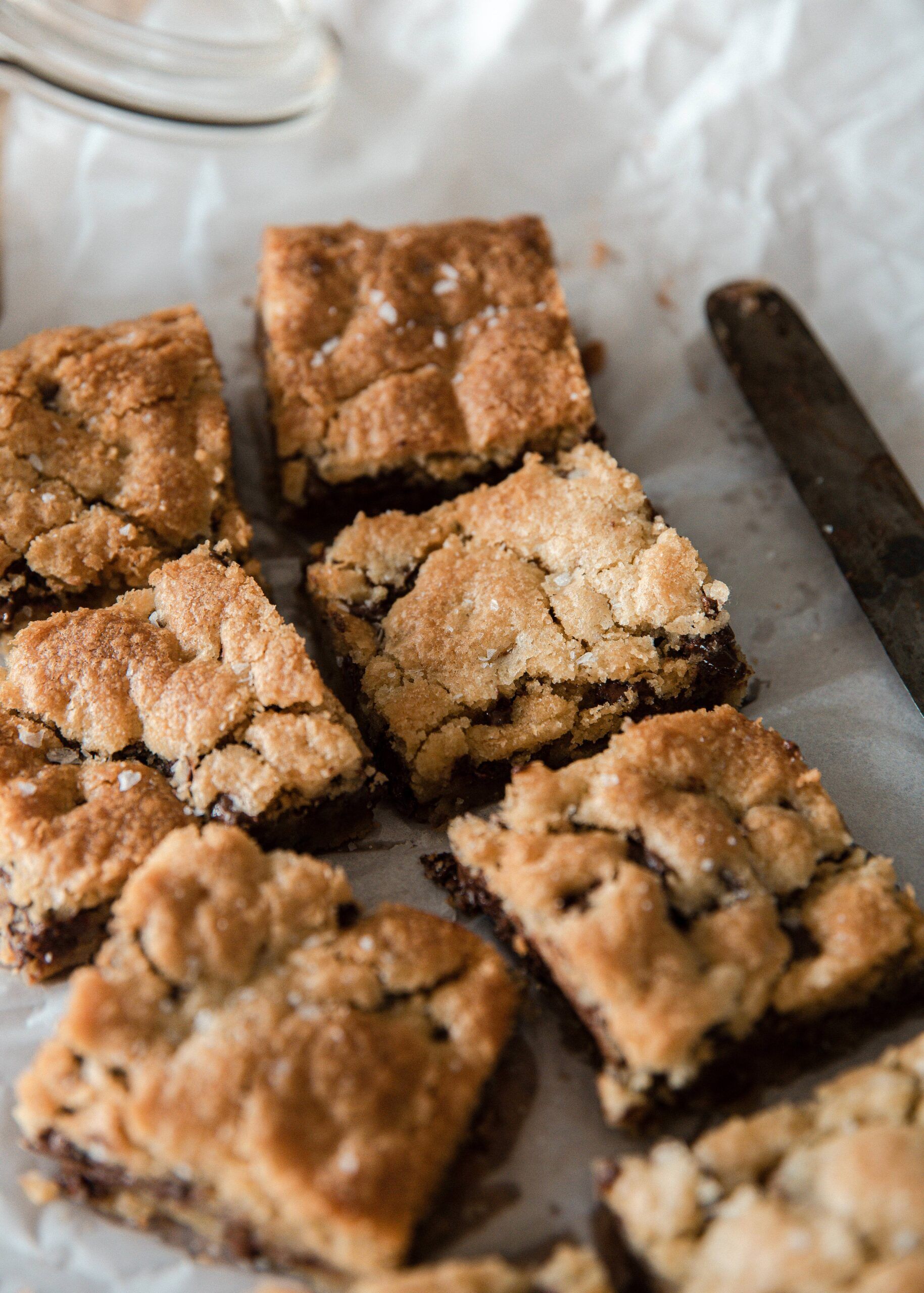 40+ Amazing Cookie Bars Recipes | Chewy Chocolate Chip Cookie Bars Recipe