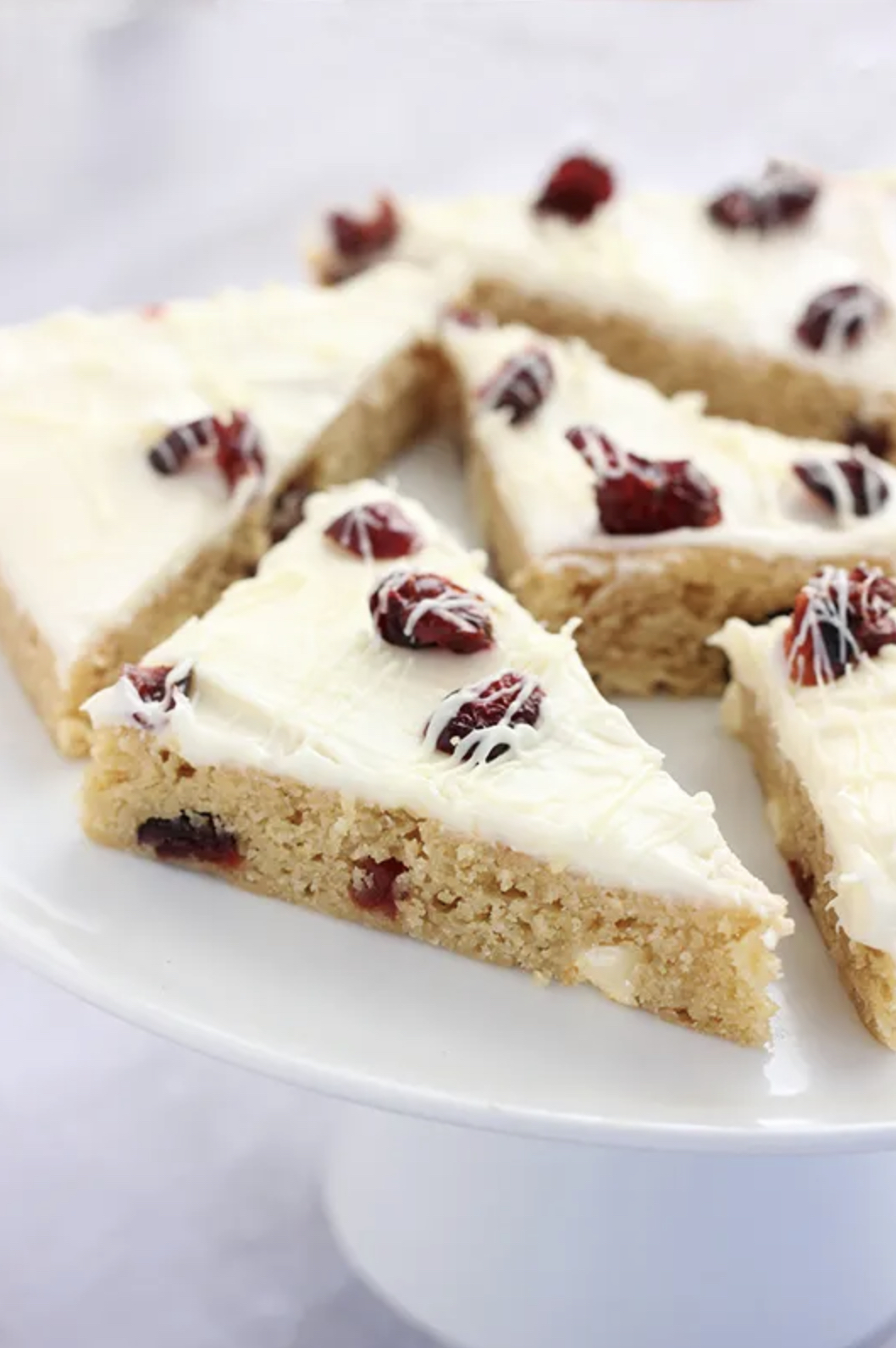 Starbucks Copycat Cranberry Bliss Bars