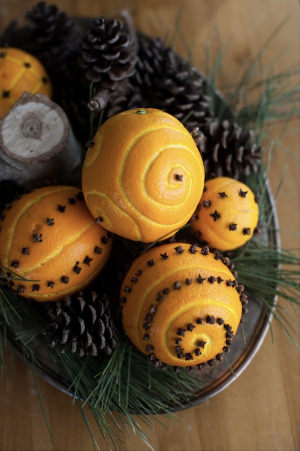 Spiced Orange Pomander Balls