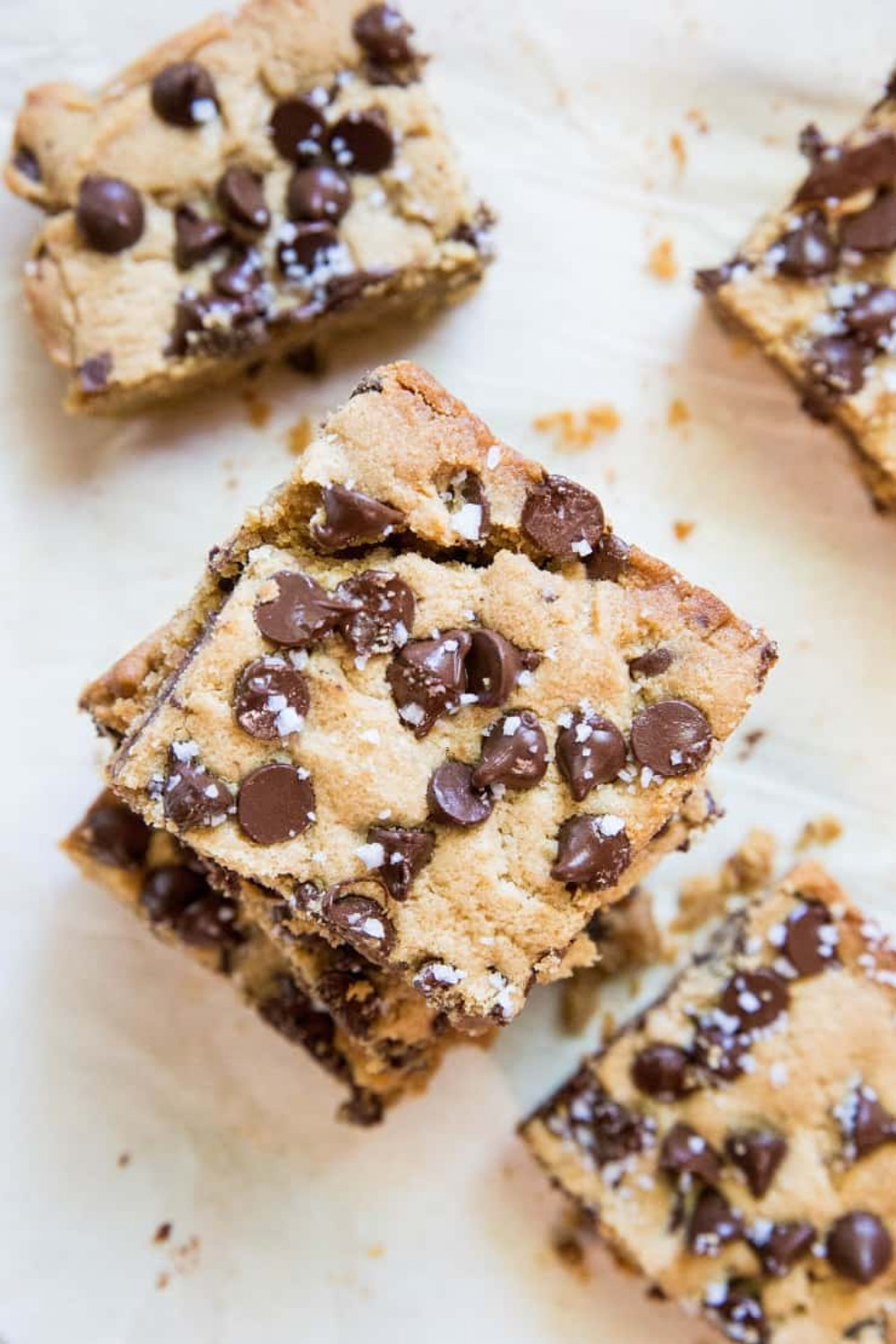 Gluten-free Peanut Butter Chocolate Chip Cookie Bars