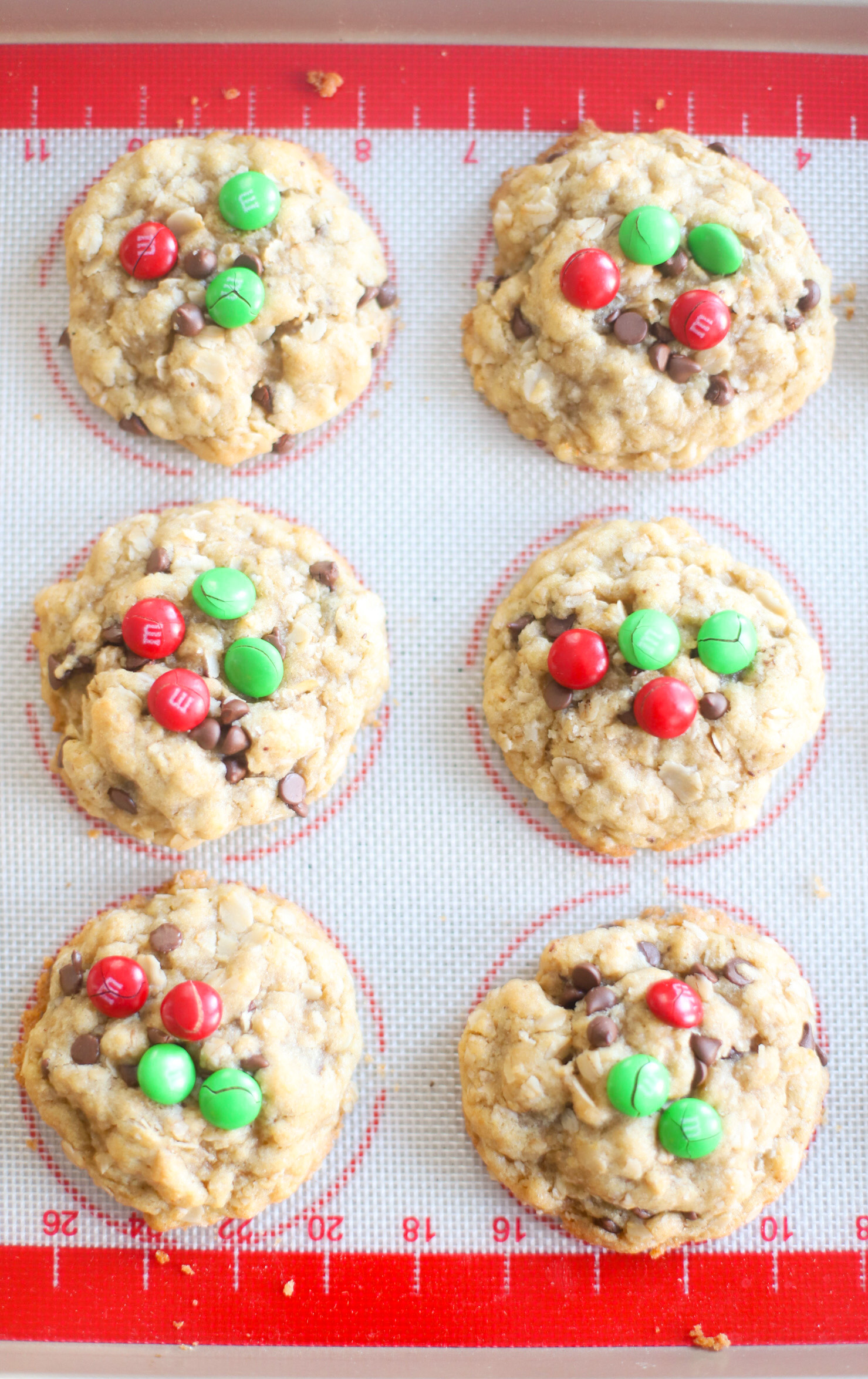 Hands down our very favorite oatmeal chocolate chip cookies, these heavenly oatmeal cookies are moist in the center, crisp and chewy on the outside, and totally delicious. They’re also super easy to make all in one bowl, and can easily be made dairy-free, vegan, or gluten-free!