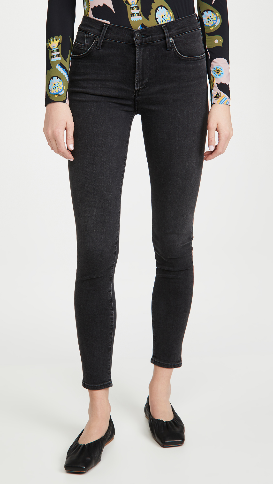 Citizens of Humanity Rocket Ankle Mid Rise Skinny Jeans