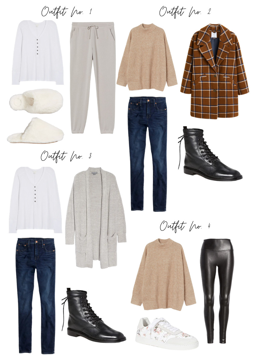 winter capsule wardrobe outfit ideas