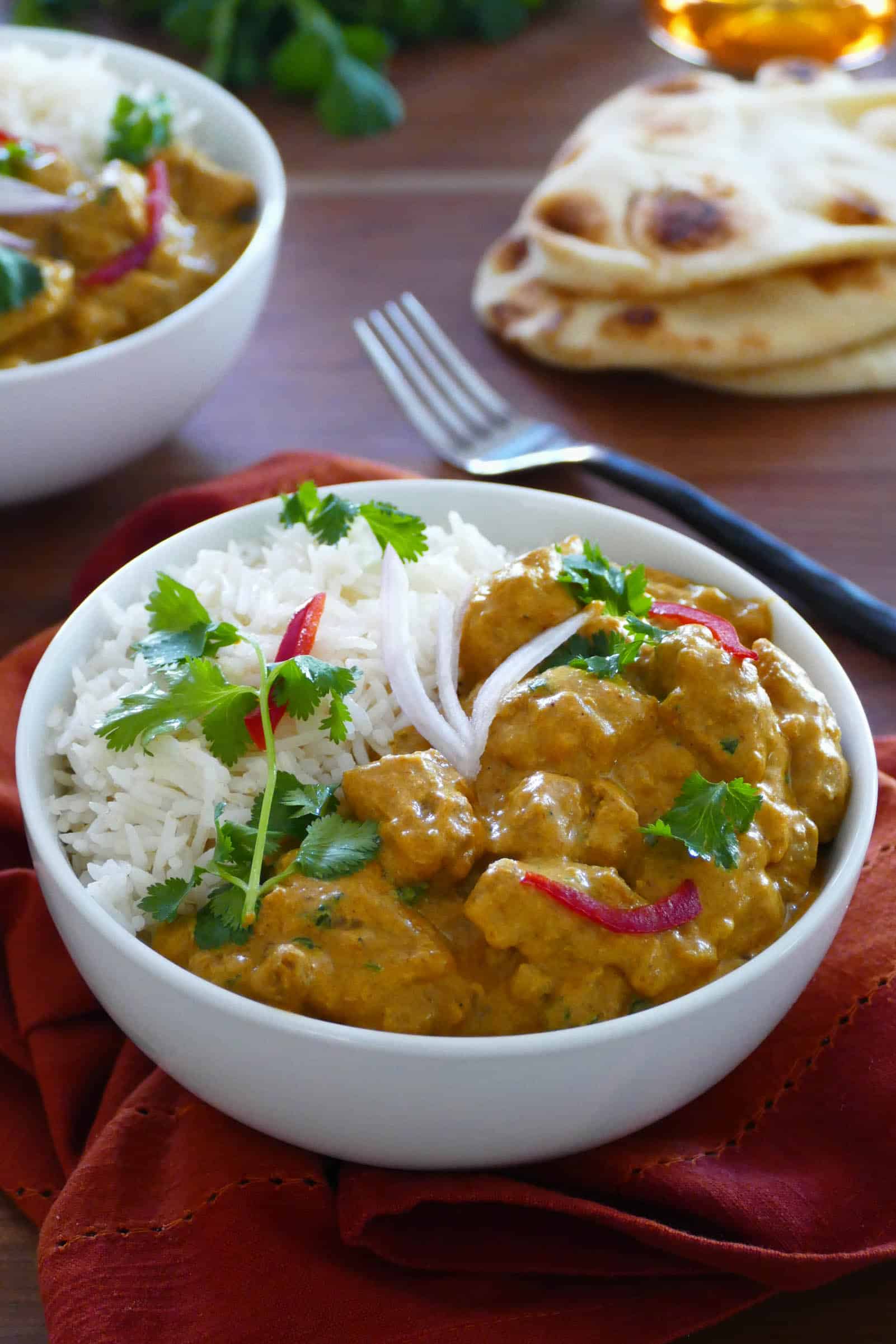 65 Easy Instant Pot + Crockpot Dinner Recipes | Instant Pot Chicken Korma 