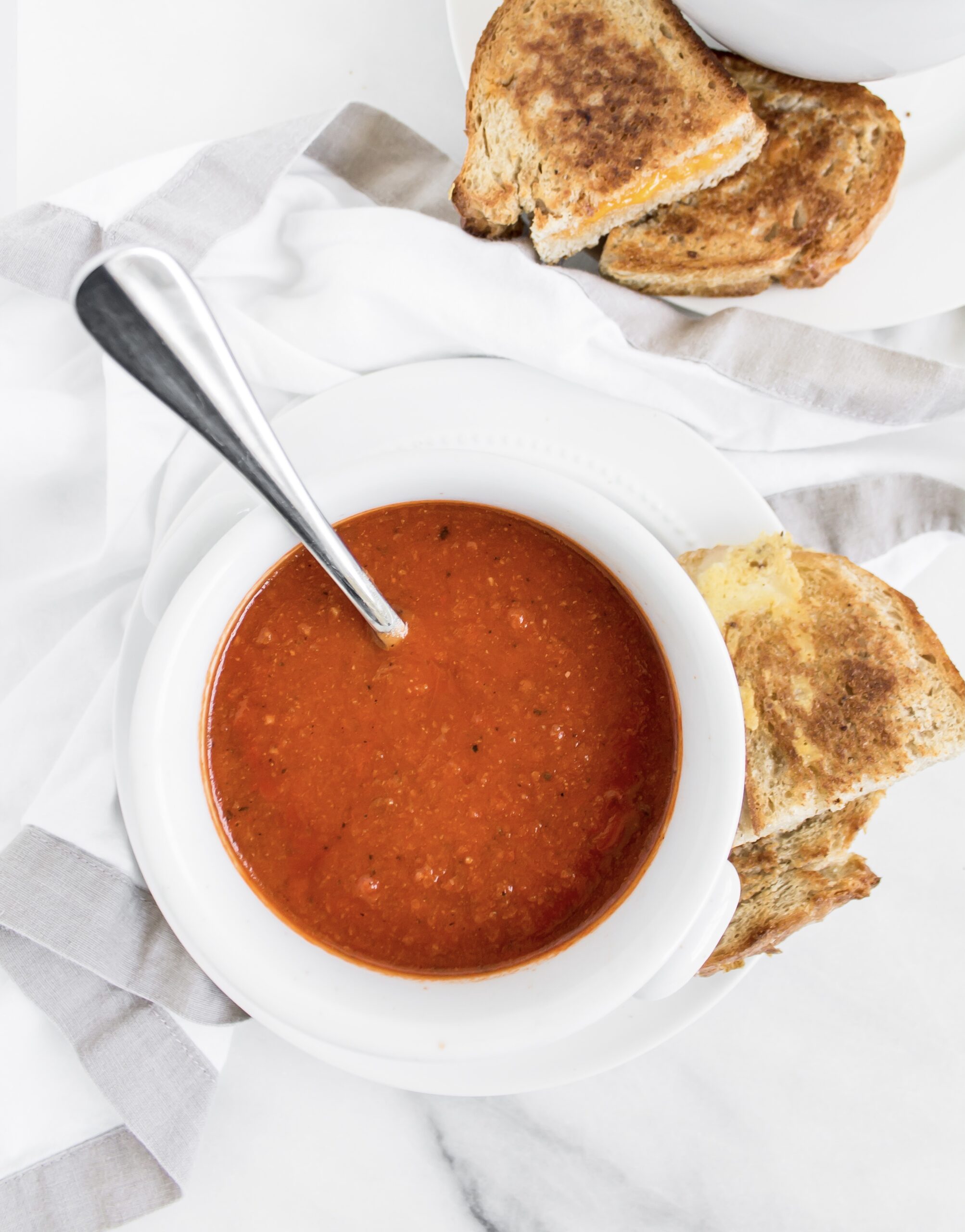 Healthier Classic Protein-Packed Tomato Soup 